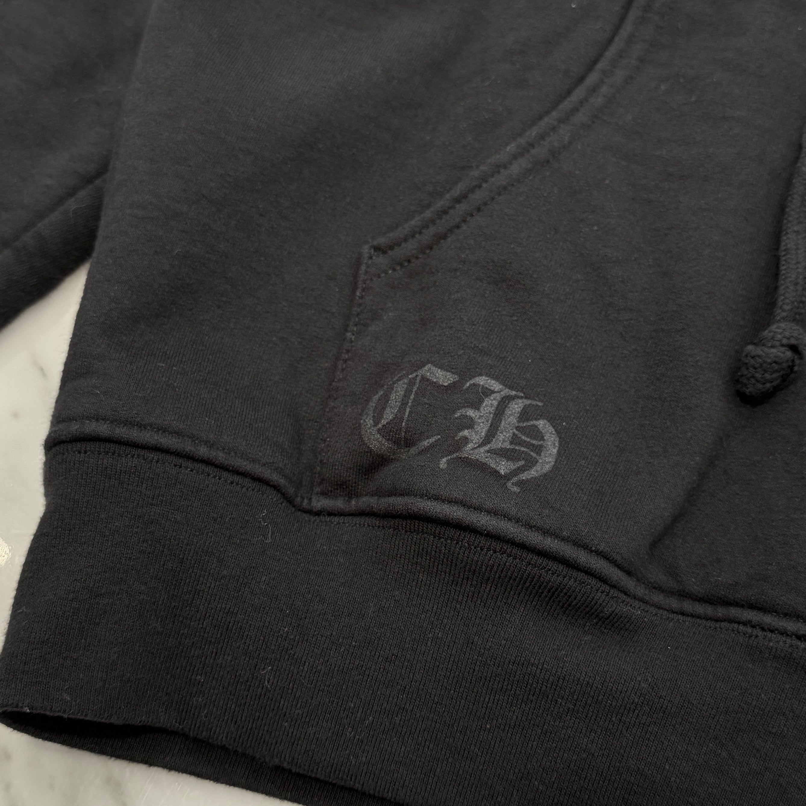 CHROME HEARTS Malibu Limited CH Plus Thermal Zip Up Hoodie Size M クロムハーツ マリブ限定 CHプラス サーマル ジップアップフーディ サイズM