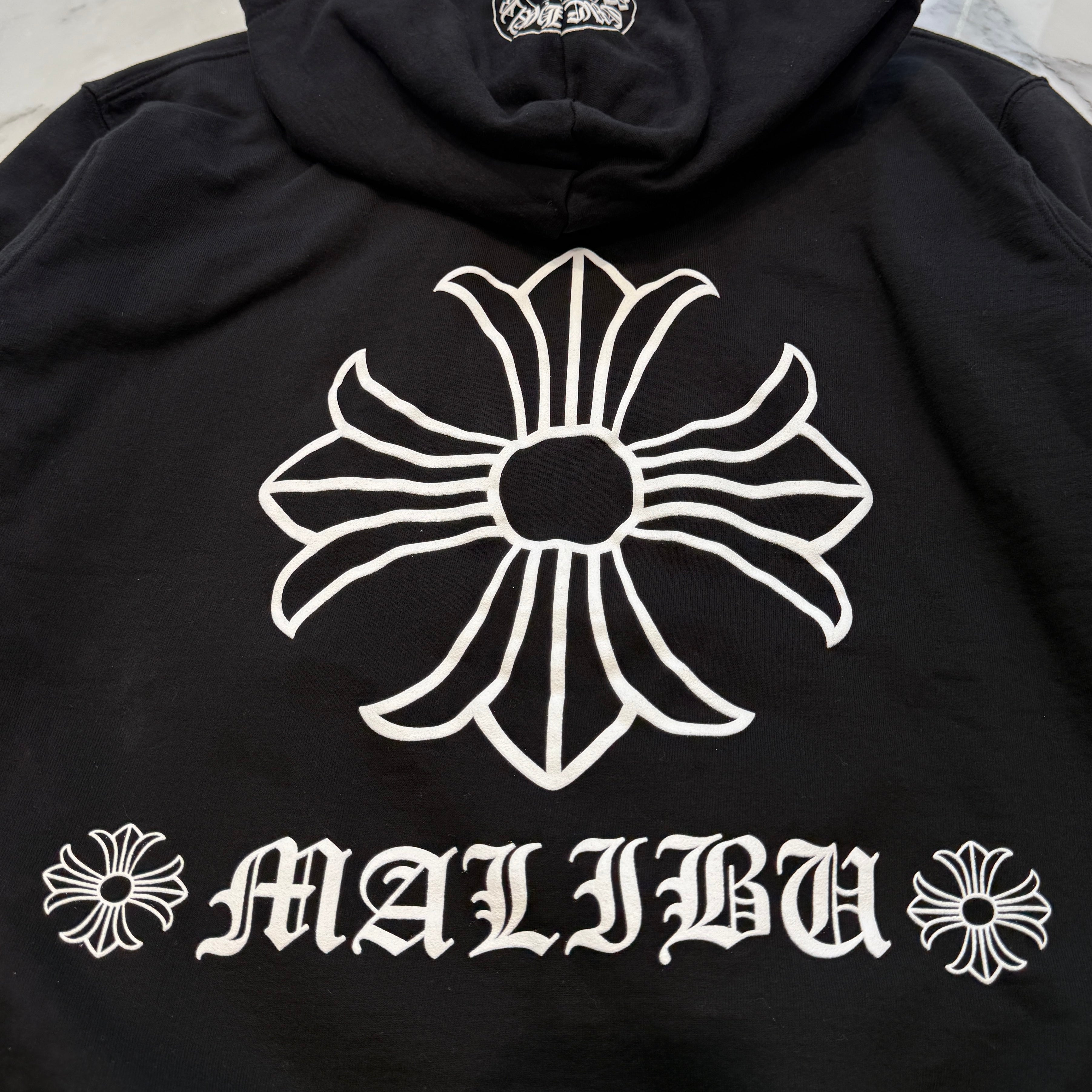 CHROME HEARTS Malibu Limited CH Plus Thermal Zip Up Hoodie Size M クロムハーツ マリブ限定 CHプラス サーマル ジップアップフーディ サイズM