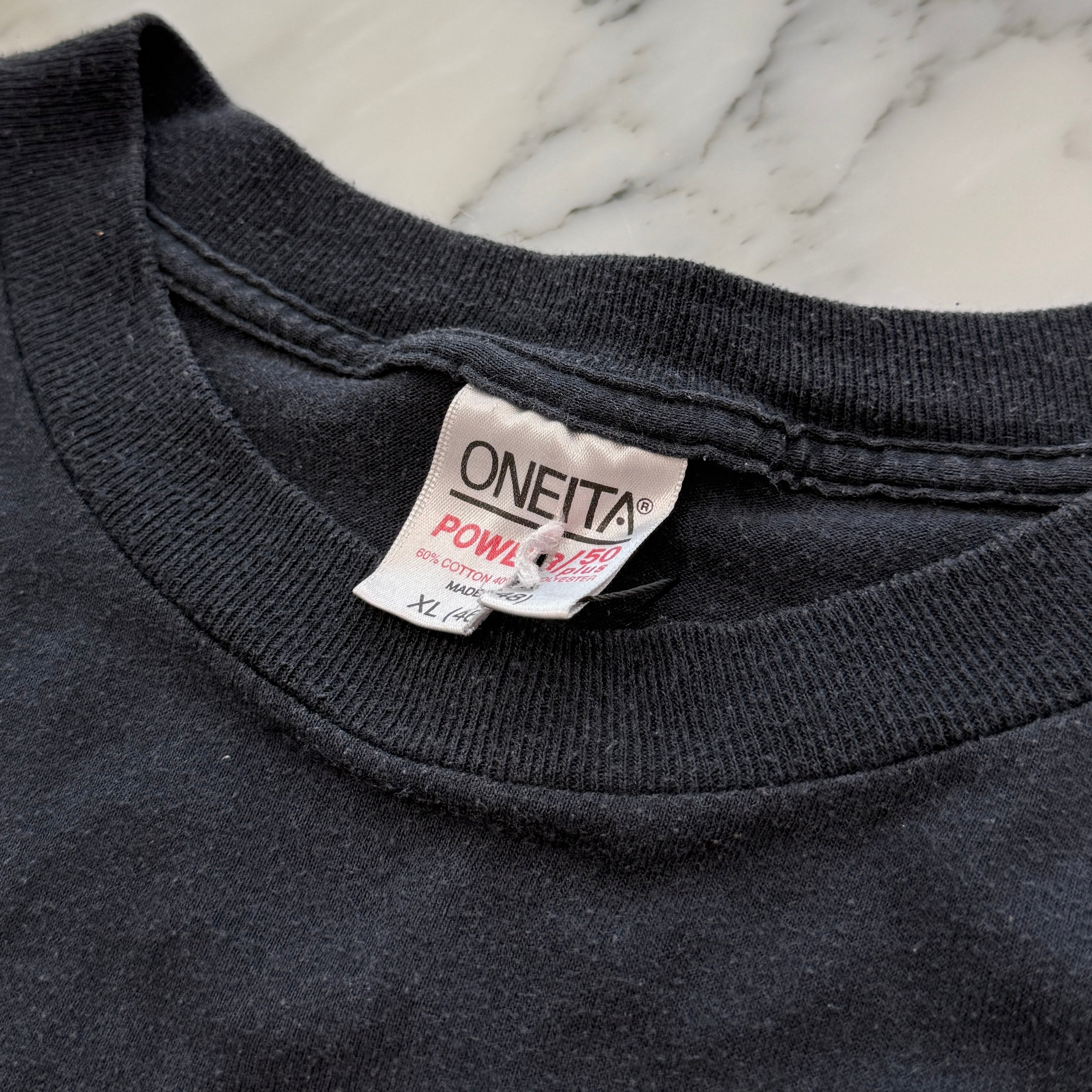 Vintage 90's Nirvana "Never Mind" Promo Bootleg ONEITA S/S Tee Size XL 90's ニルヴァーナ "ネヴァーマインド" プロモ ブートレッグ オニータ社製 Tシャツ サイズXL