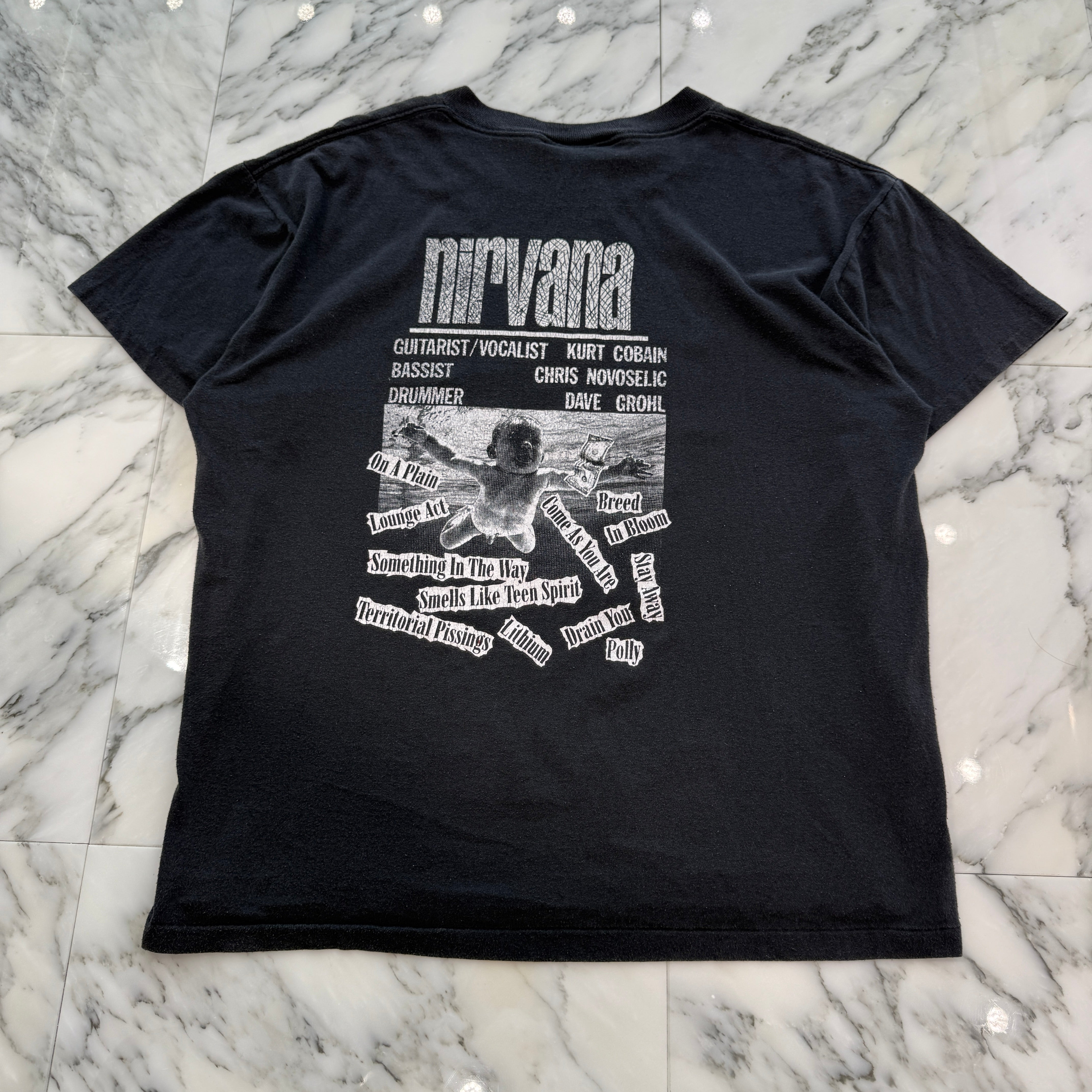 90's boot leg NIRVANA S/S Tee