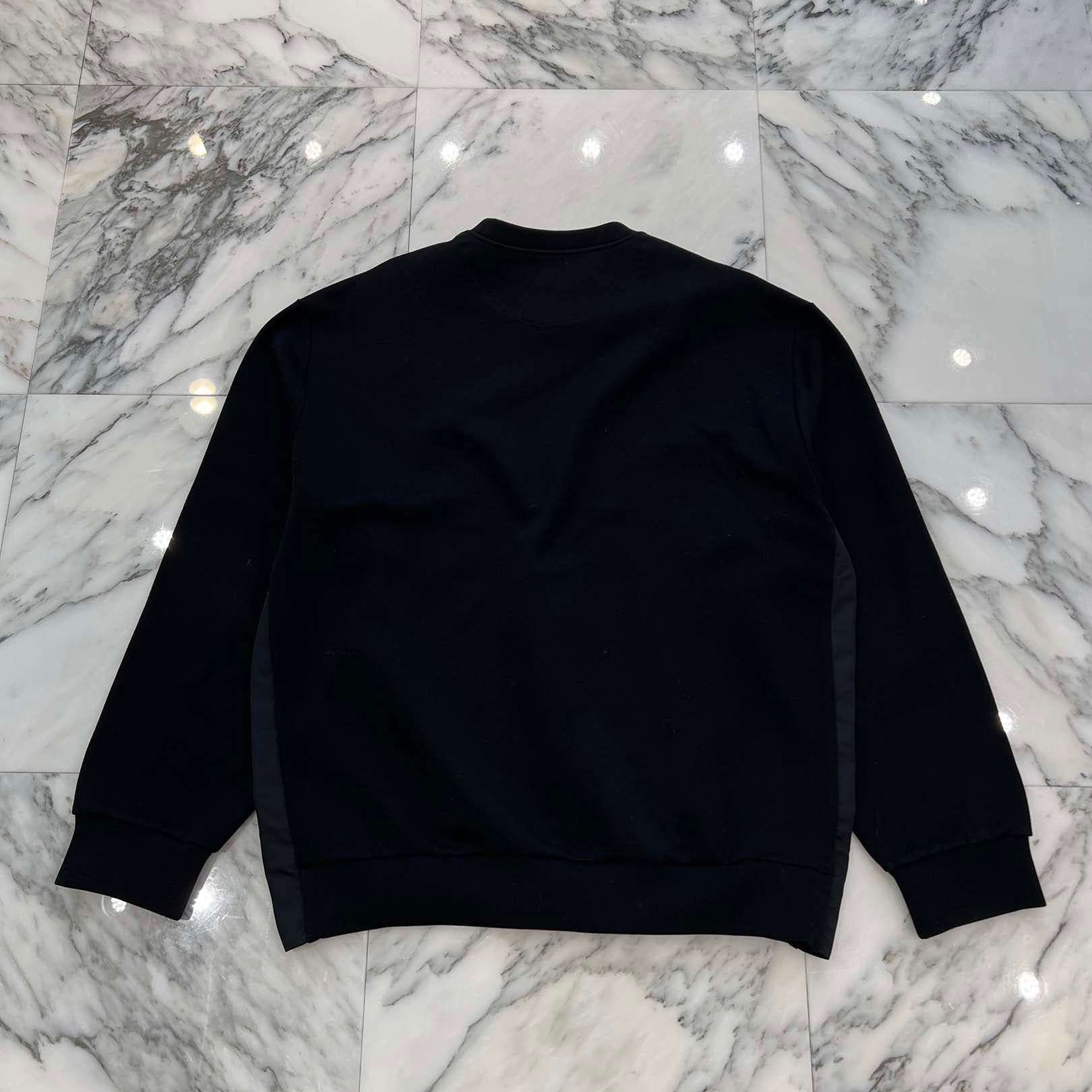 PRADA 2022AW Triangle Logo Technical Cotton Sweratshirt Size S プラダ トライアングルロゴ テクニカルコットン スウェットシャツ サイズS