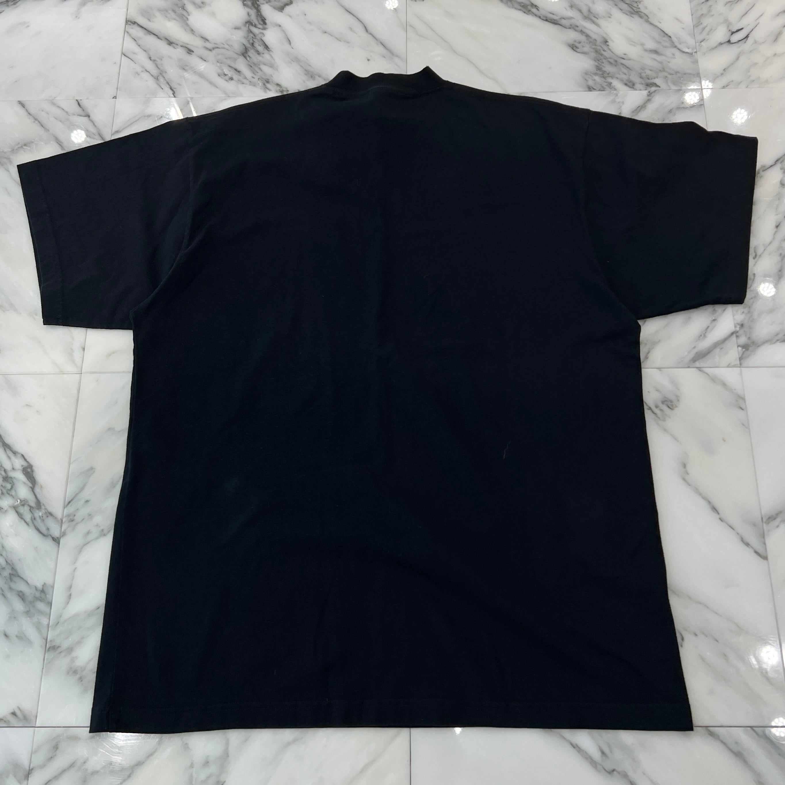 BALENCIAGA × adidas 2023SS Trefoil Logo Embroidery Tee 723976 TNVN8 Size L バレンシアガ × アディダス トレフォイルロゴ刺繡 Tシャツ サイズL