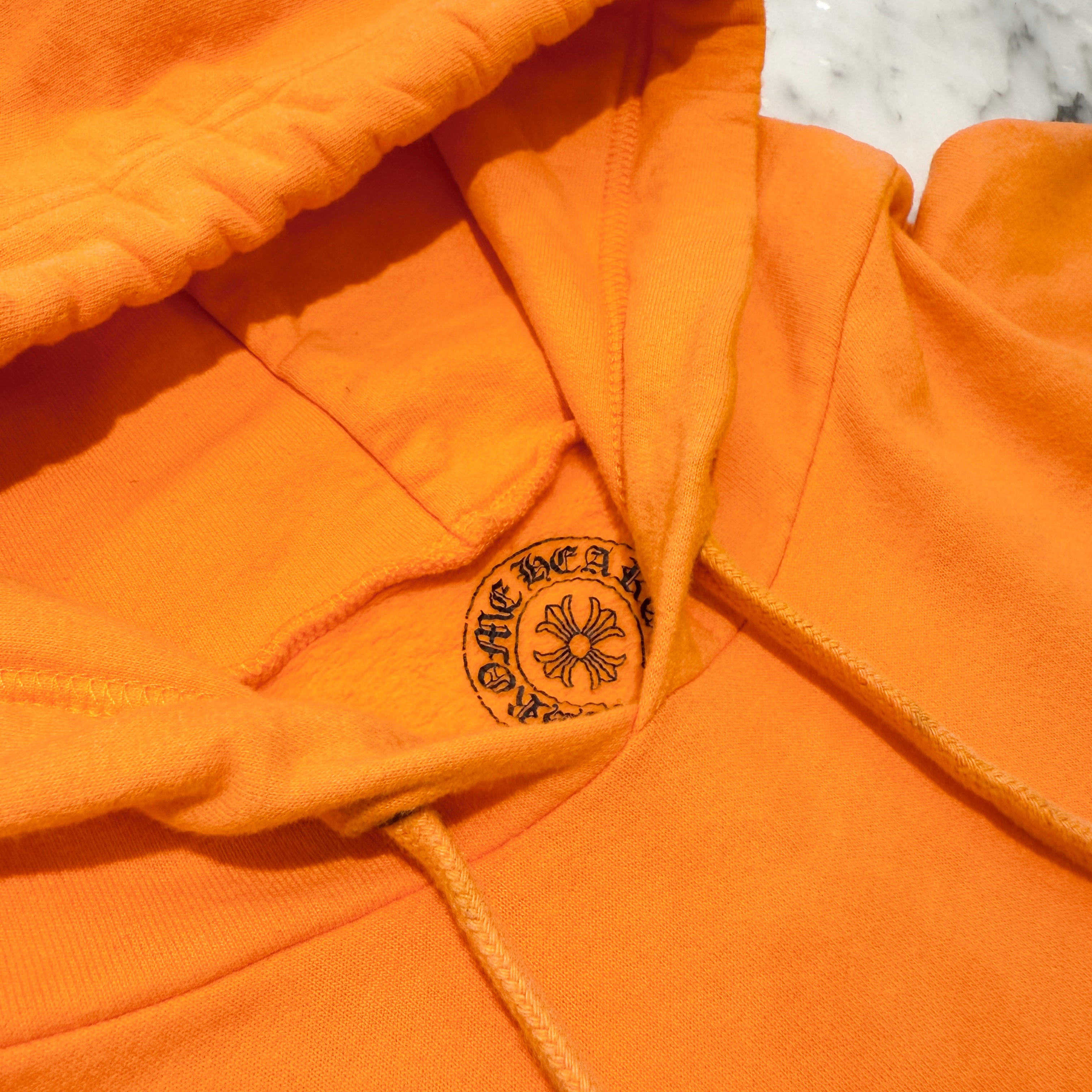 OFF-WHITE × CHROME HEARTS 2018SS HD PLVR V OFF WHITE Size XL オフホワイト × クロムハーツ プルオーバーフーディ パーカー サイズXL