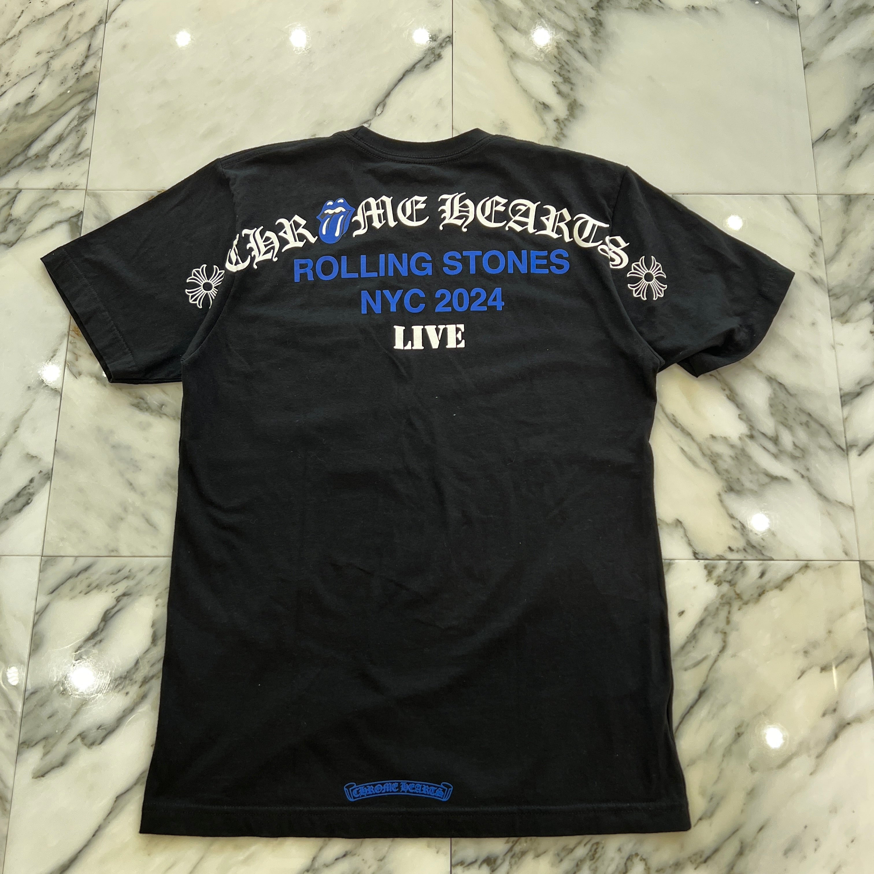 CHROME HEARTS × The Rolling Stones New York Limited Short Sleeve