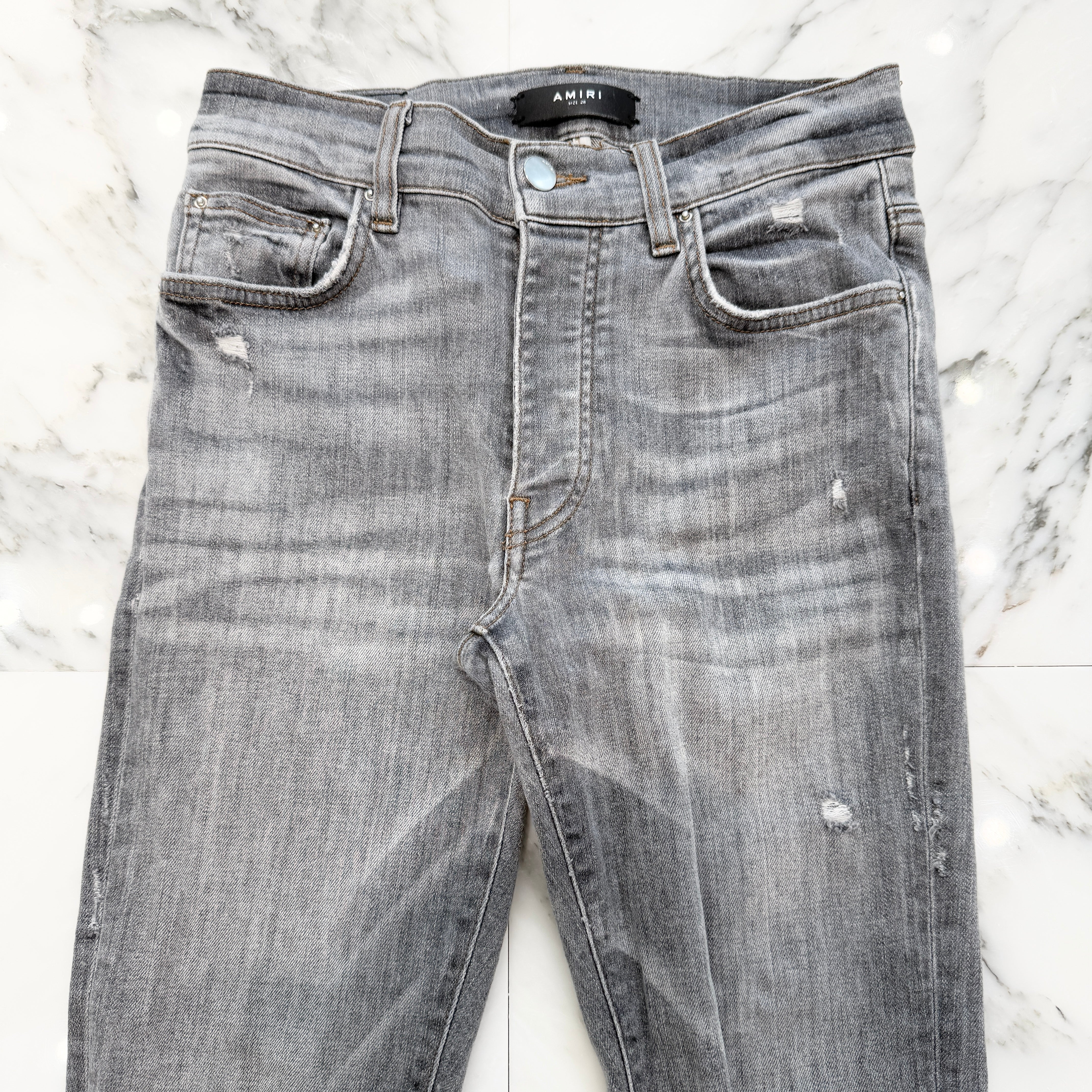 AMIRI STACK JEAN Damage Skinny Jeans Size 28 アミリ スタックジーン ダメージ スキニー ジーンズ サイズ28