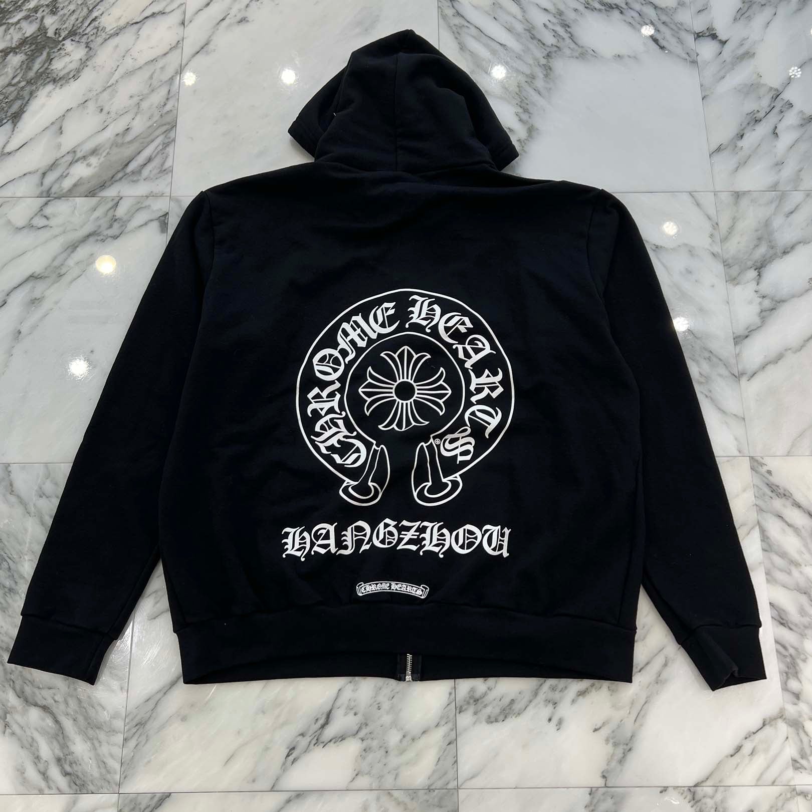 CHROME HEARTS HANGZHOU Limited Horseshoe Zip Up Hoodie Size L クロムハーツ 杭州限定 ホースシュー ジップアップフーディー サイズL