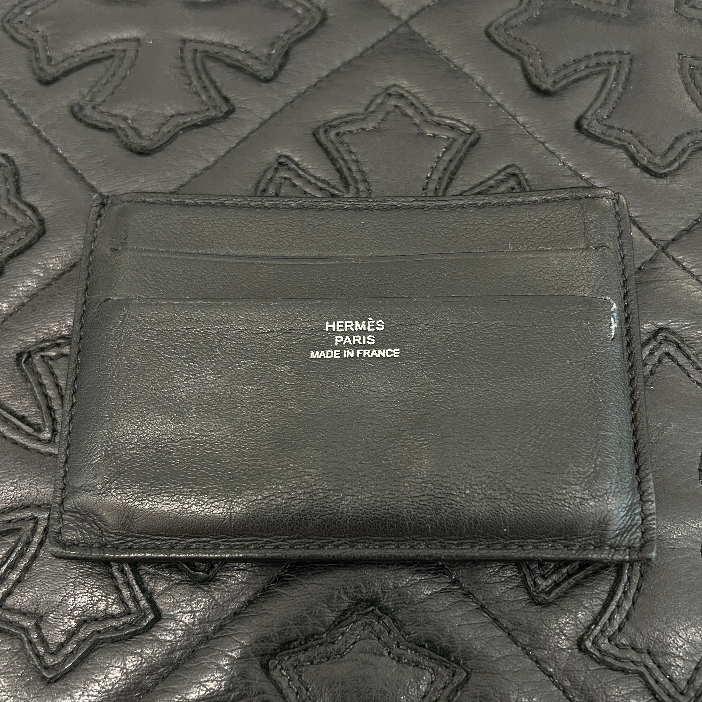 HERMES Citizen Twill Calf Skin Card Case H086596CAAA エルメス シチズンツイル カーフスキン カードケース