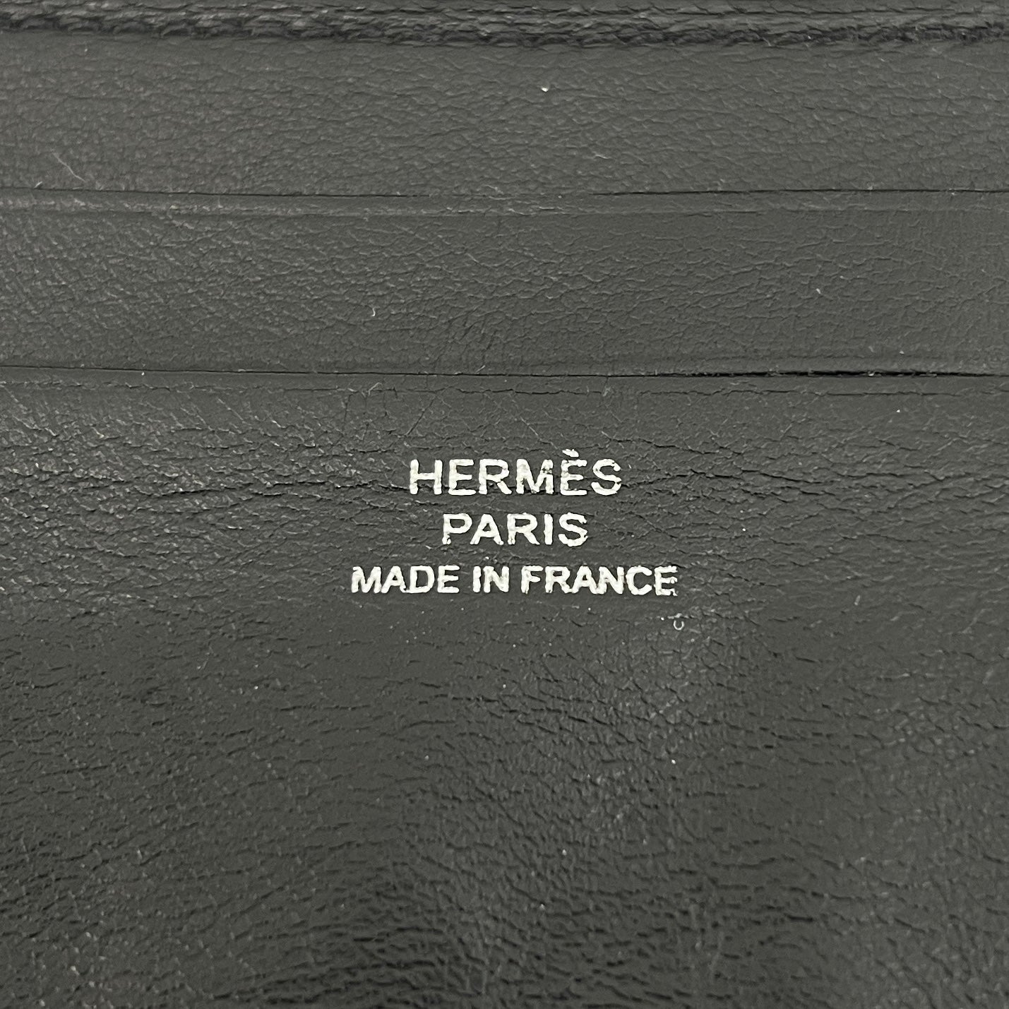 HERMES Citizen Twill Calf Skin Card Case H086596CAAA エルメス シチズンツイル カーフスキン カードケース