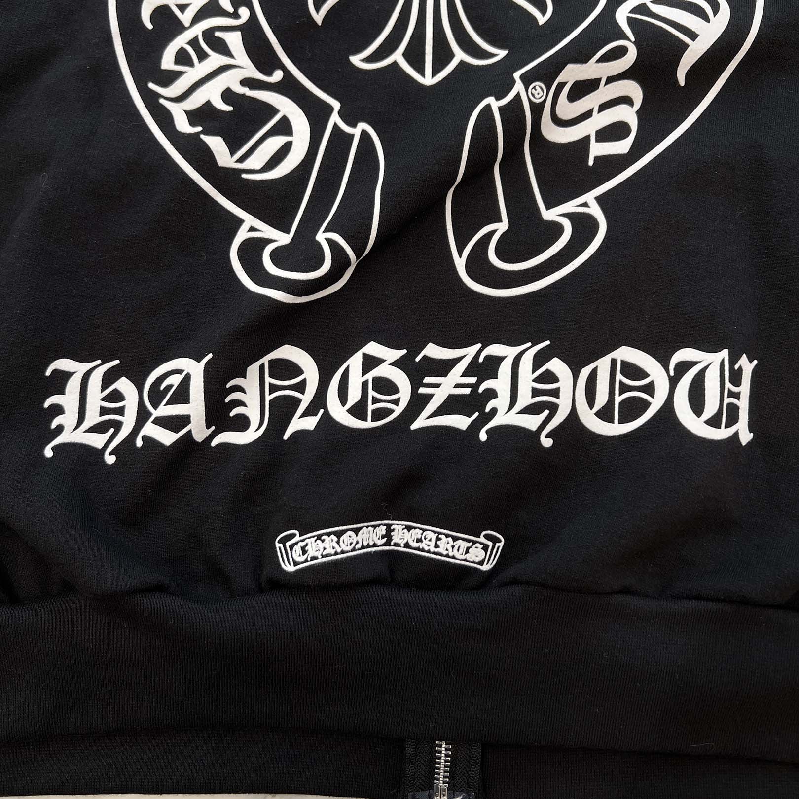 CHROME HEARTS HANGZHOU Limited Horseshoe Zip Up Hoodie Size L クロムハーツ 杭州限定 ホースシュー ジップアップフーディー サイズL