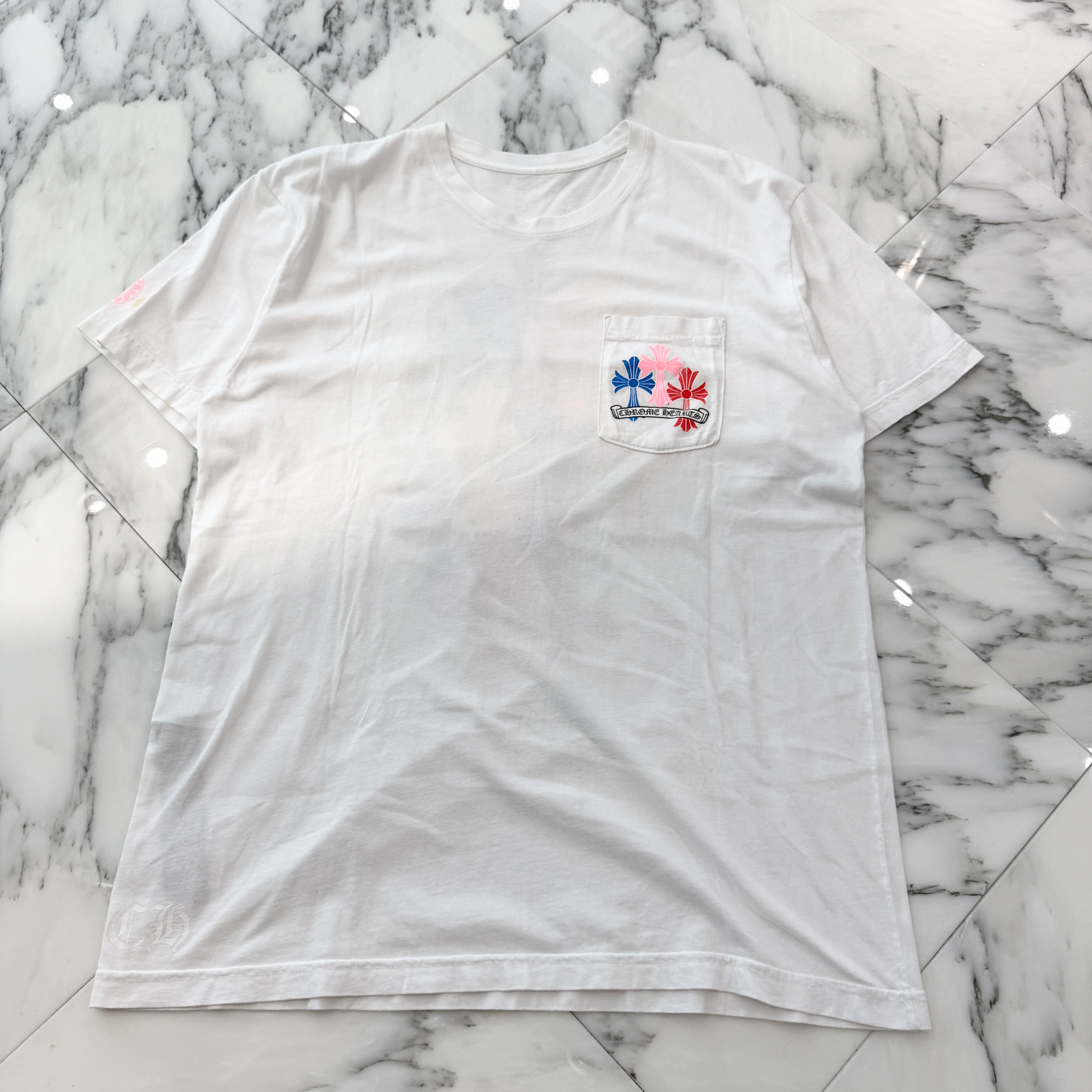 CHROME HEARTS 2021SS MLTCOL CEM CRS Tee Size XL クロムハーツ マルチカラー セメタリークロス Tシャツ サイズXL