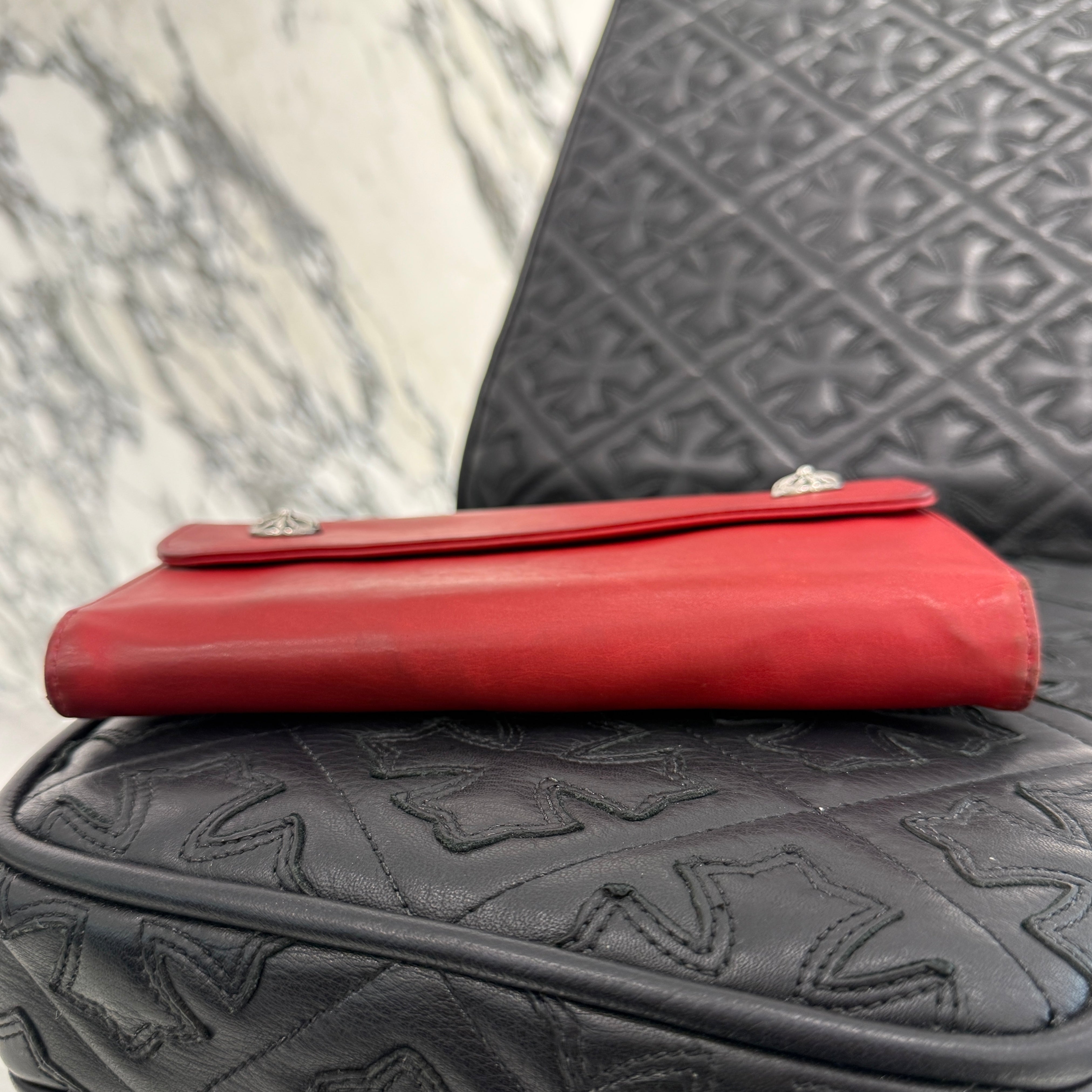 CHROME HEARTS Wave Cross Ball Wallet クロムハーツ ウェーブ クロスボール ウォレット