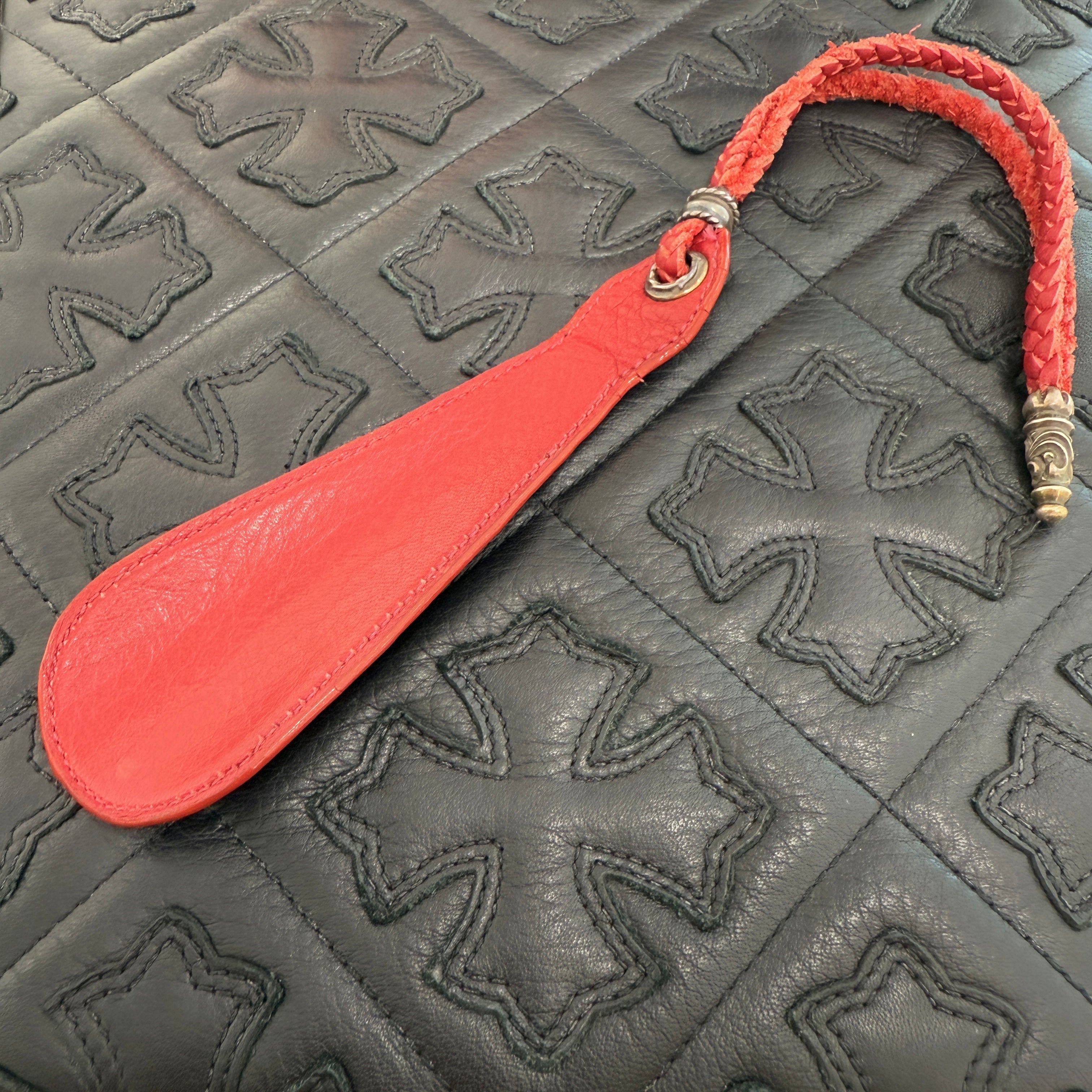 CHROME HEARTS Shoehorn Short #2 Braided Strap クロムハーツ シューホーン ショート ブレイデッド ストラップ