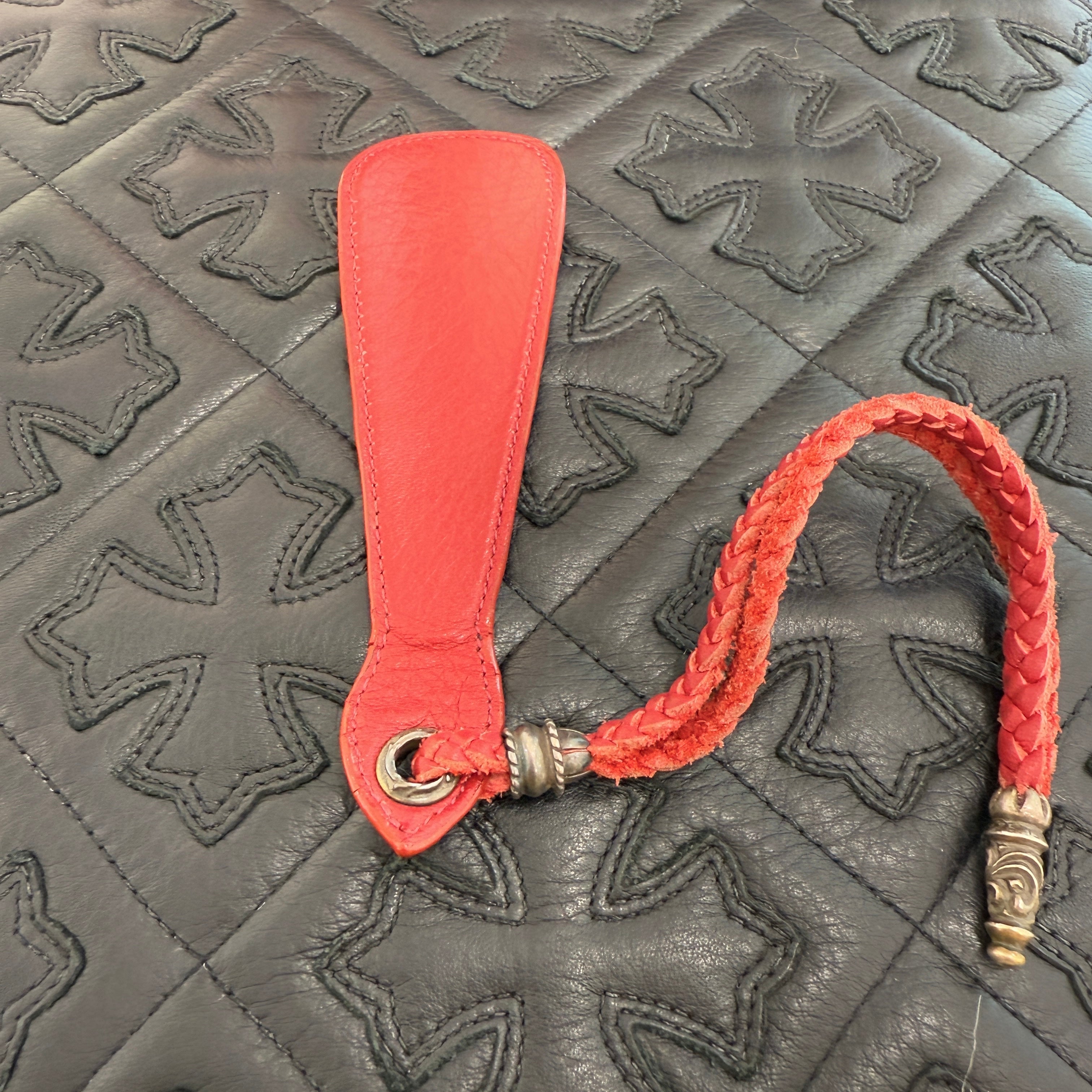 CHROME HEARTS Shoehorn Short #2 Braided Strap クロムハーツ シューホーン ショート ブレイデッド ストラップ