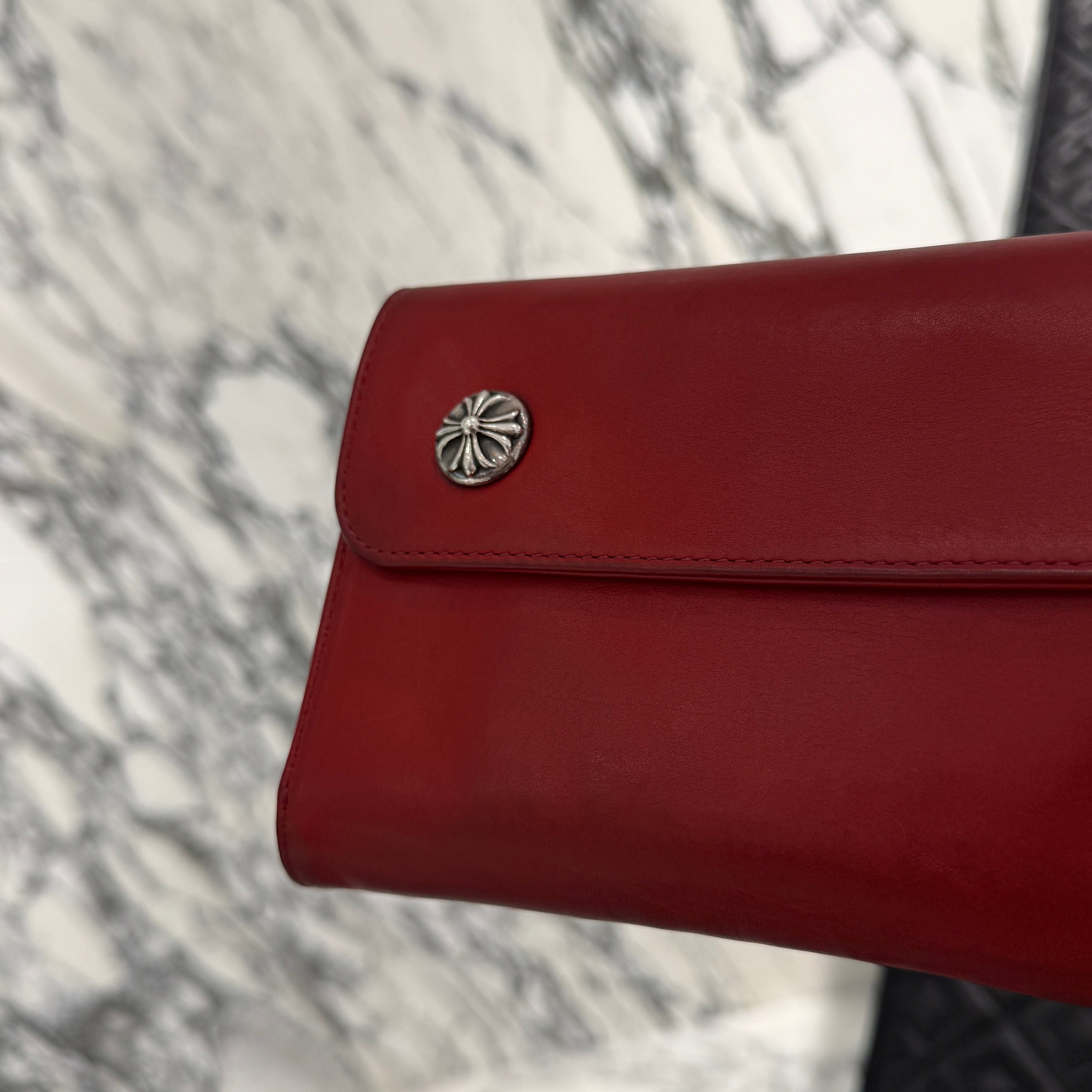 CHROME HEARTS Wave Cross Ball Wallet クロムハーツ ウェーブ クロスボール ウォレット