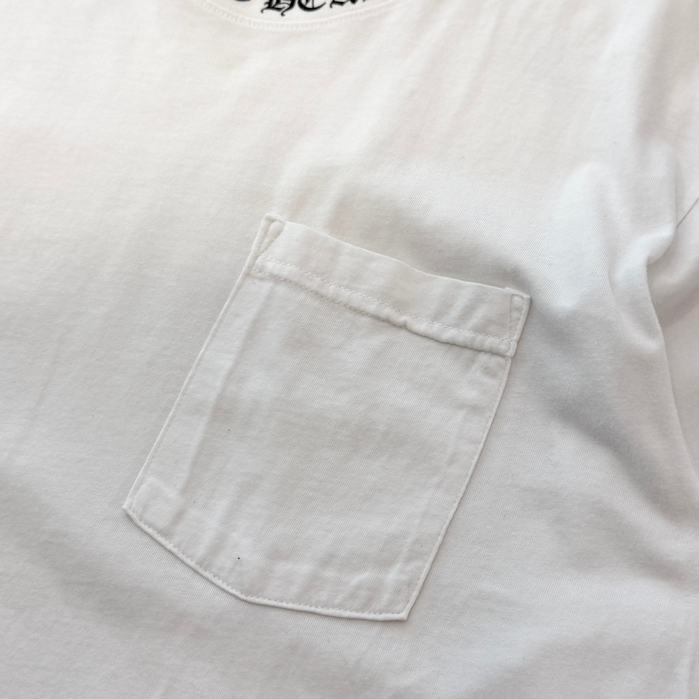 CHROME HEARTS Neck Logo Tee Size L クロムハーツ ネックロゴ Tシャツ サイズL