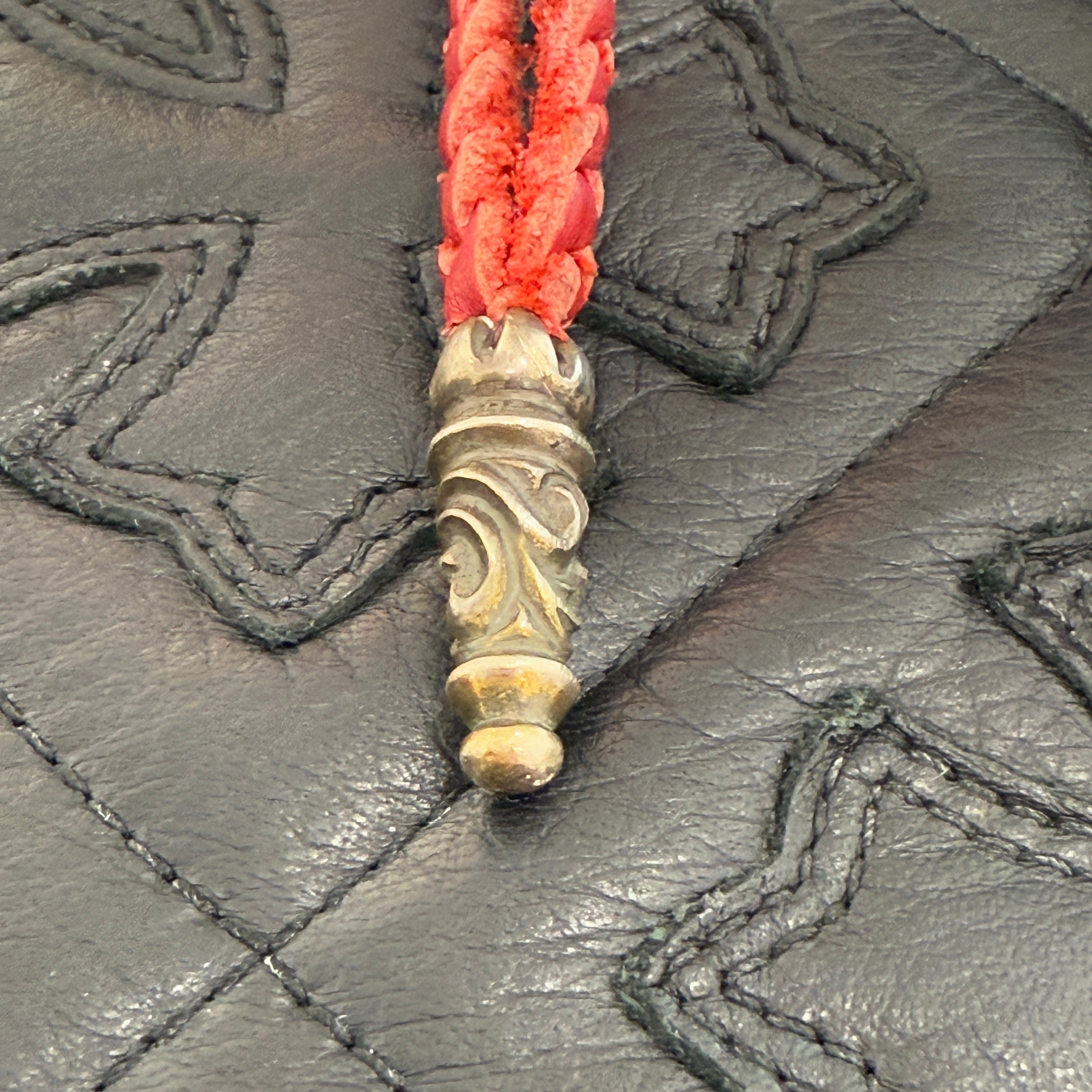 CHROME HEARTS Shoehorn Short #2 Braided Strap クロムハーツ シューホーン ショート ブレイデッド ストラップ