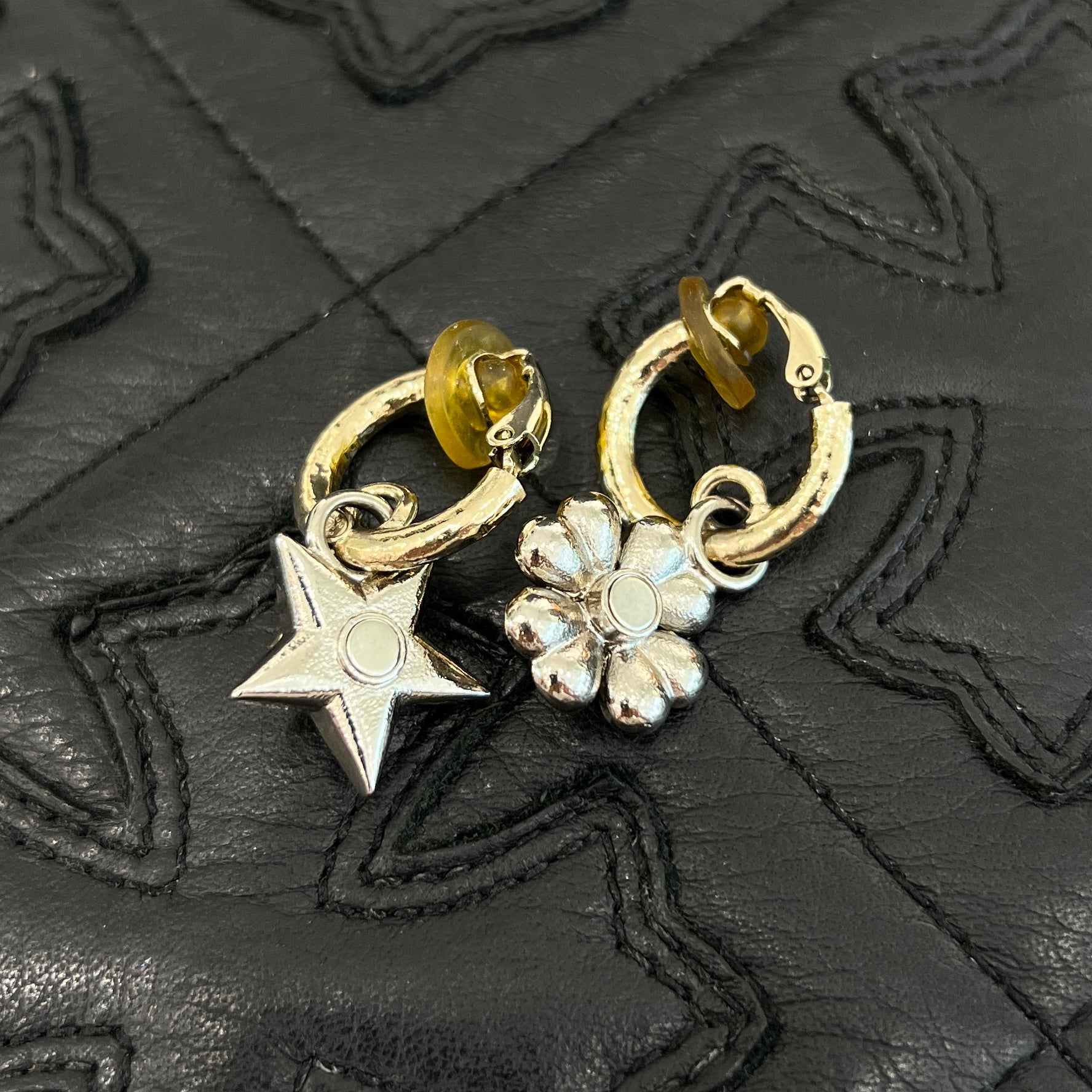 CHANEL 2023SS Coco Mark Star Flower Earrings シャネル ココ