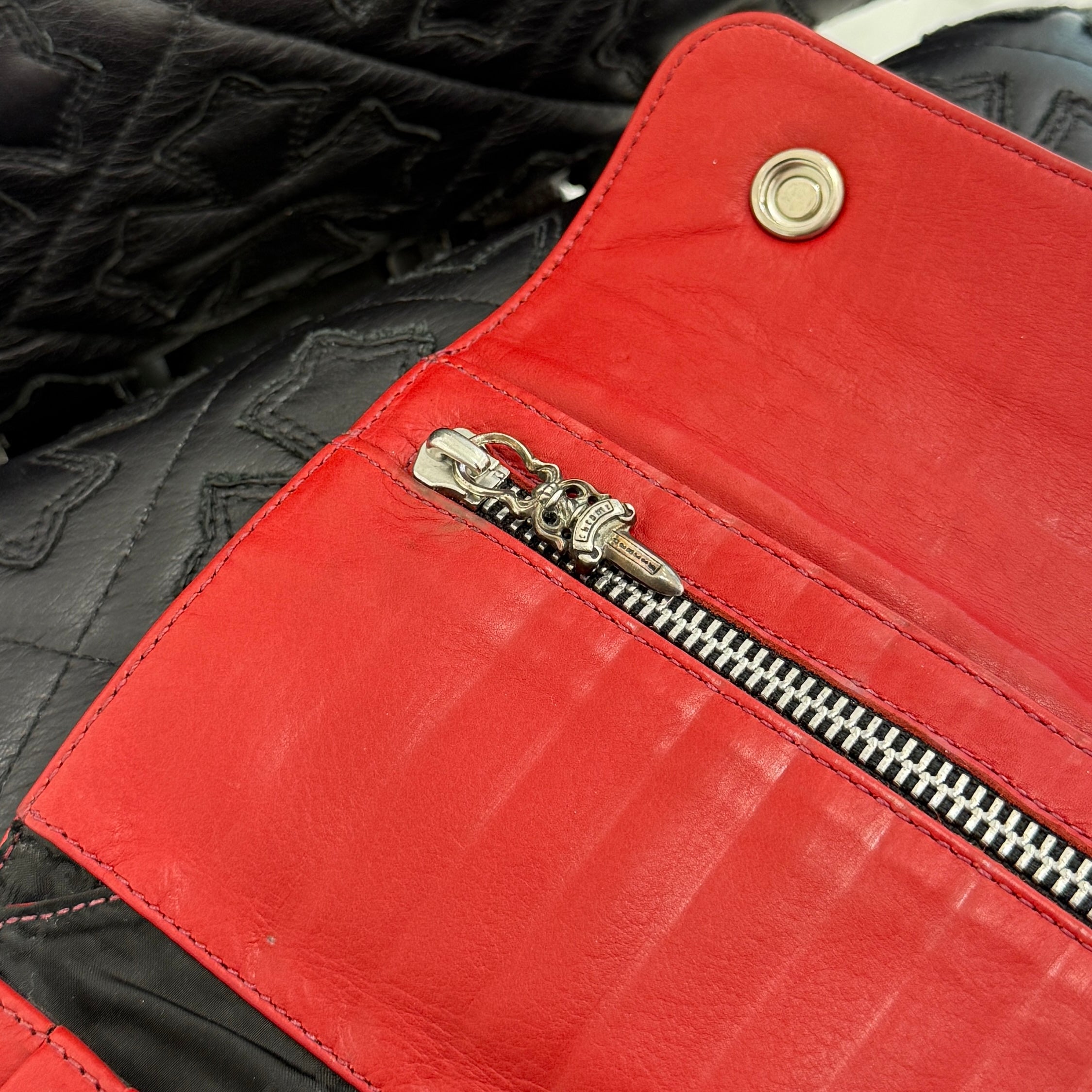 CHROME HEARTS Wave Cross Ball Wallet クロムハーツ ウェーブ クロスボール ウォレット