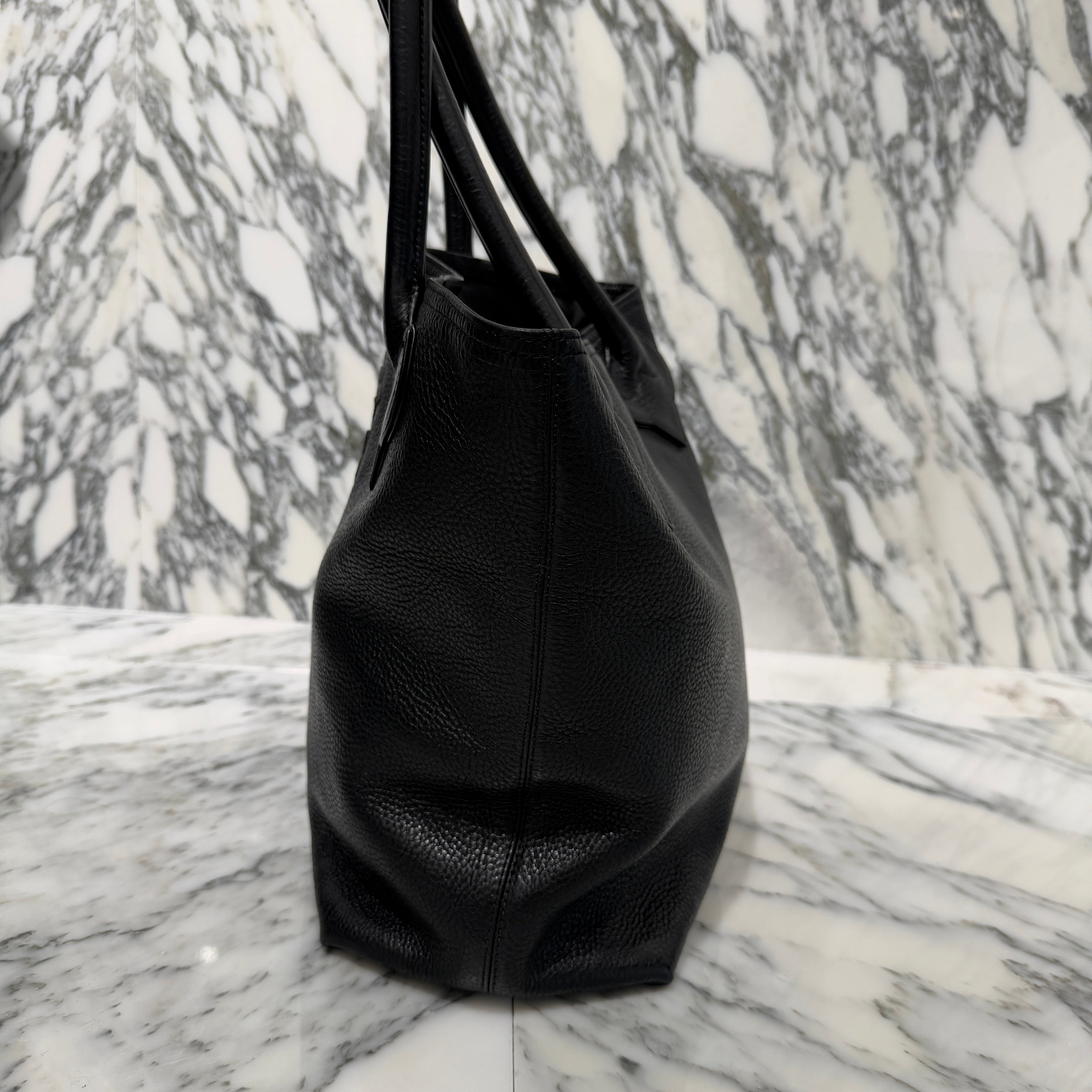 CHROME HEARTS 1 Cross Leather Patch FS Leather Tote Bag クロムハーツ 1クロス レザーパッチ FS レザートートバッグ