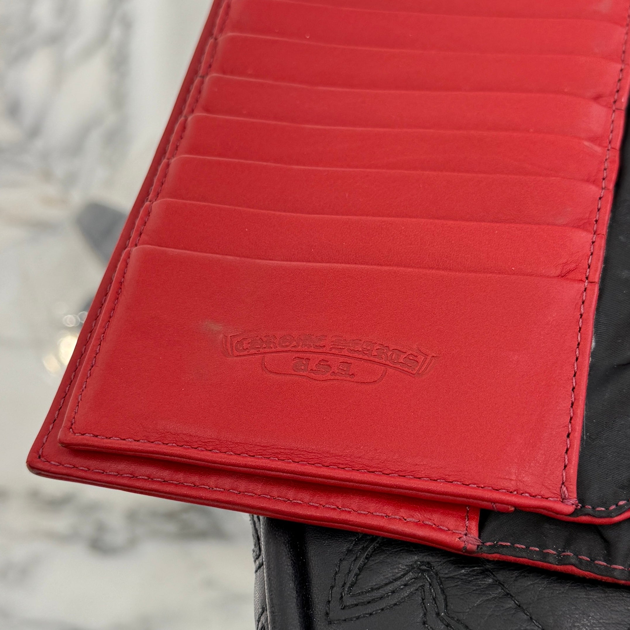 CHROME HEARTS Wave Cross Ball Wallet クロムハーツ ウェーブ クロスボール ウォレット