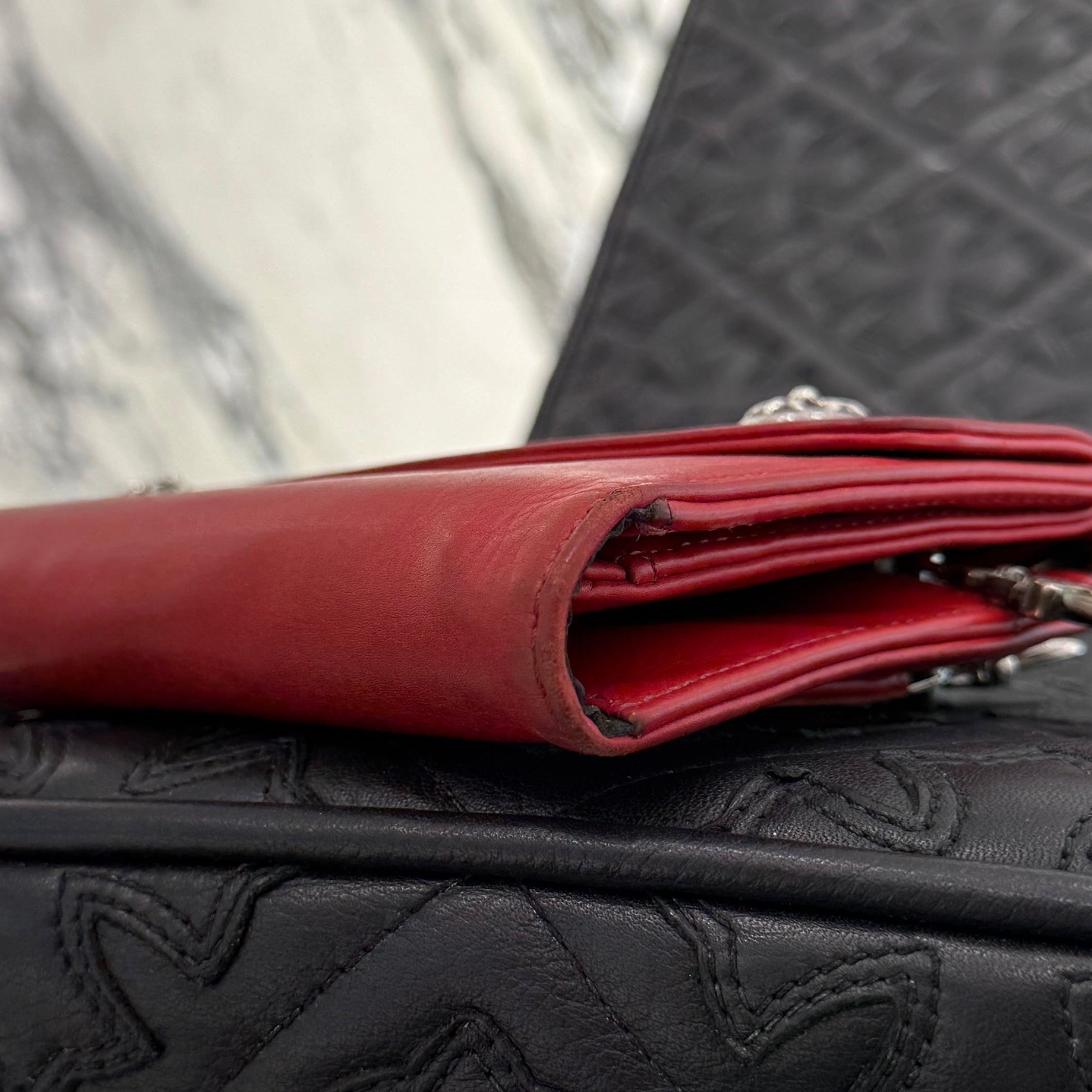 CHROME HEARTS Wave Cross Ball Wallet クロムハーツ ウェーブ クロスボール ウォレット