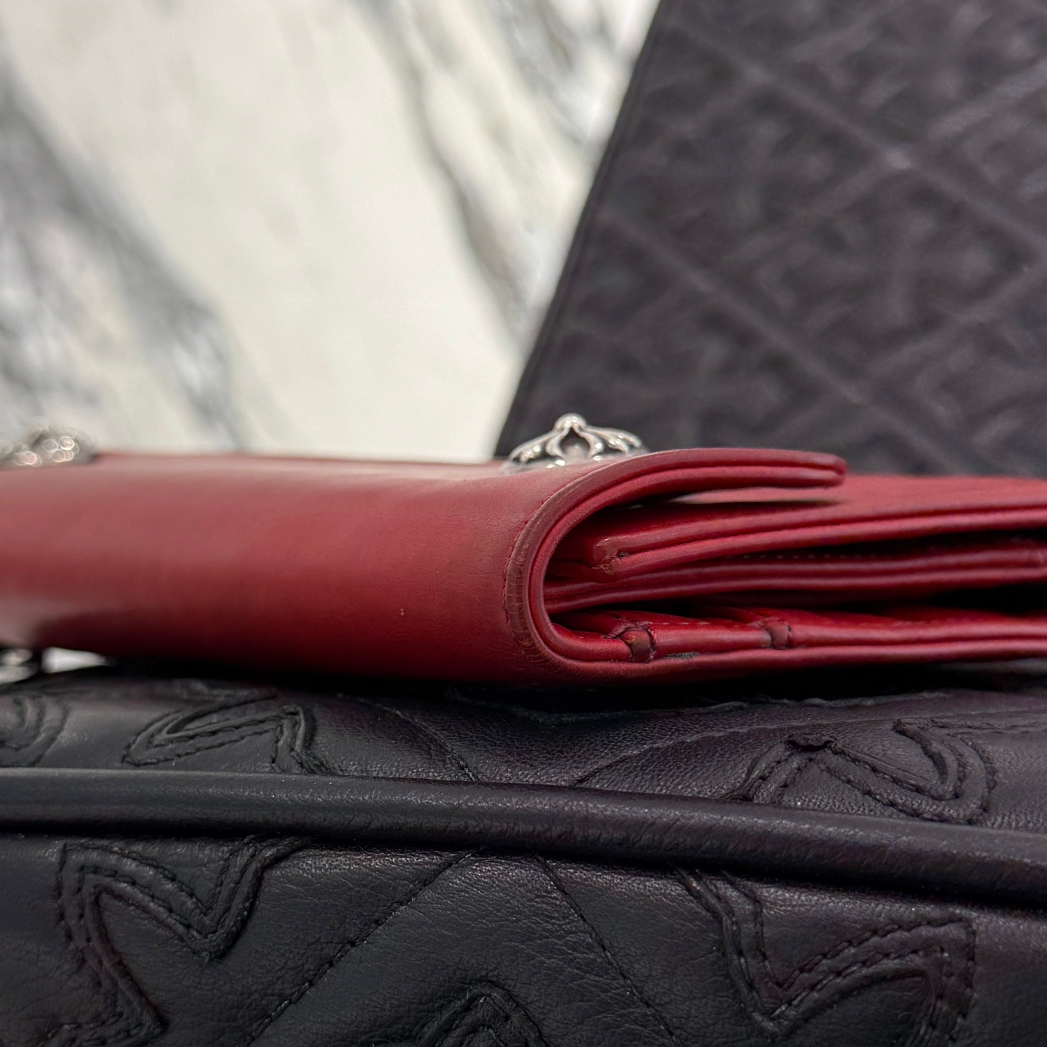 CHROME HEARTS Wave Cross Ball Wallet クロムハーツ ウェーブ クロスボール ウォレット