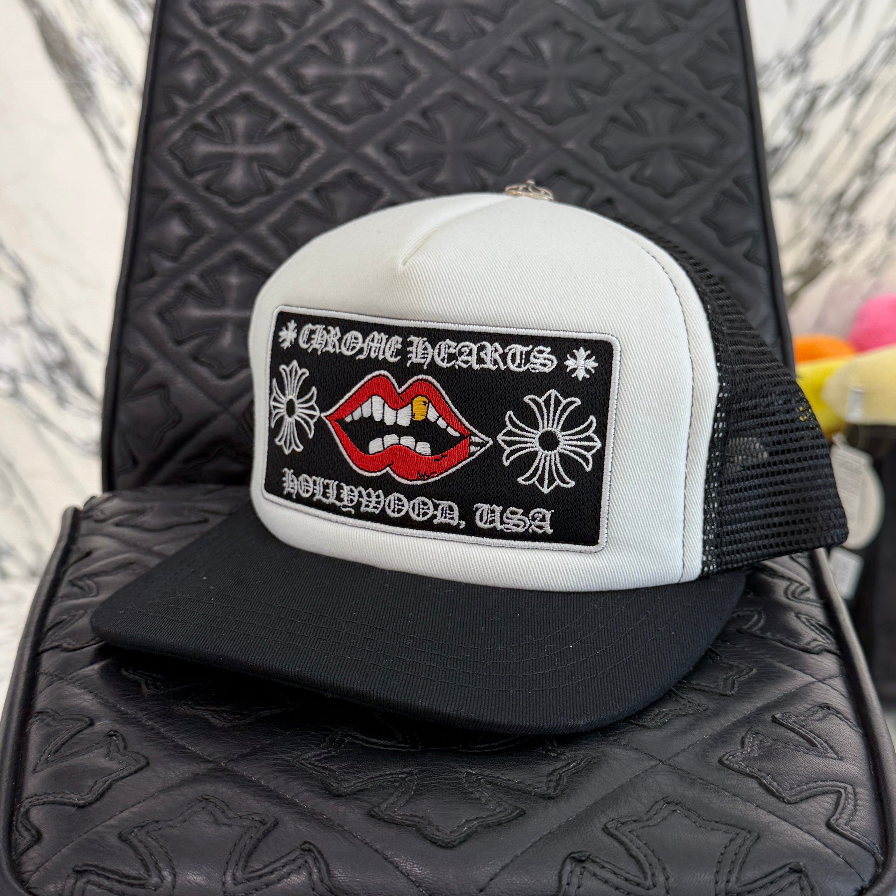 CHROME HEARTS × MATTY BOY Chomper Trucker Mesh Cap Size ONE SIZE（53-60）クロムハーツ × マッティボーイ チョンパートラッカーメッシュキャップ サイズONE SIZE（53-60）
