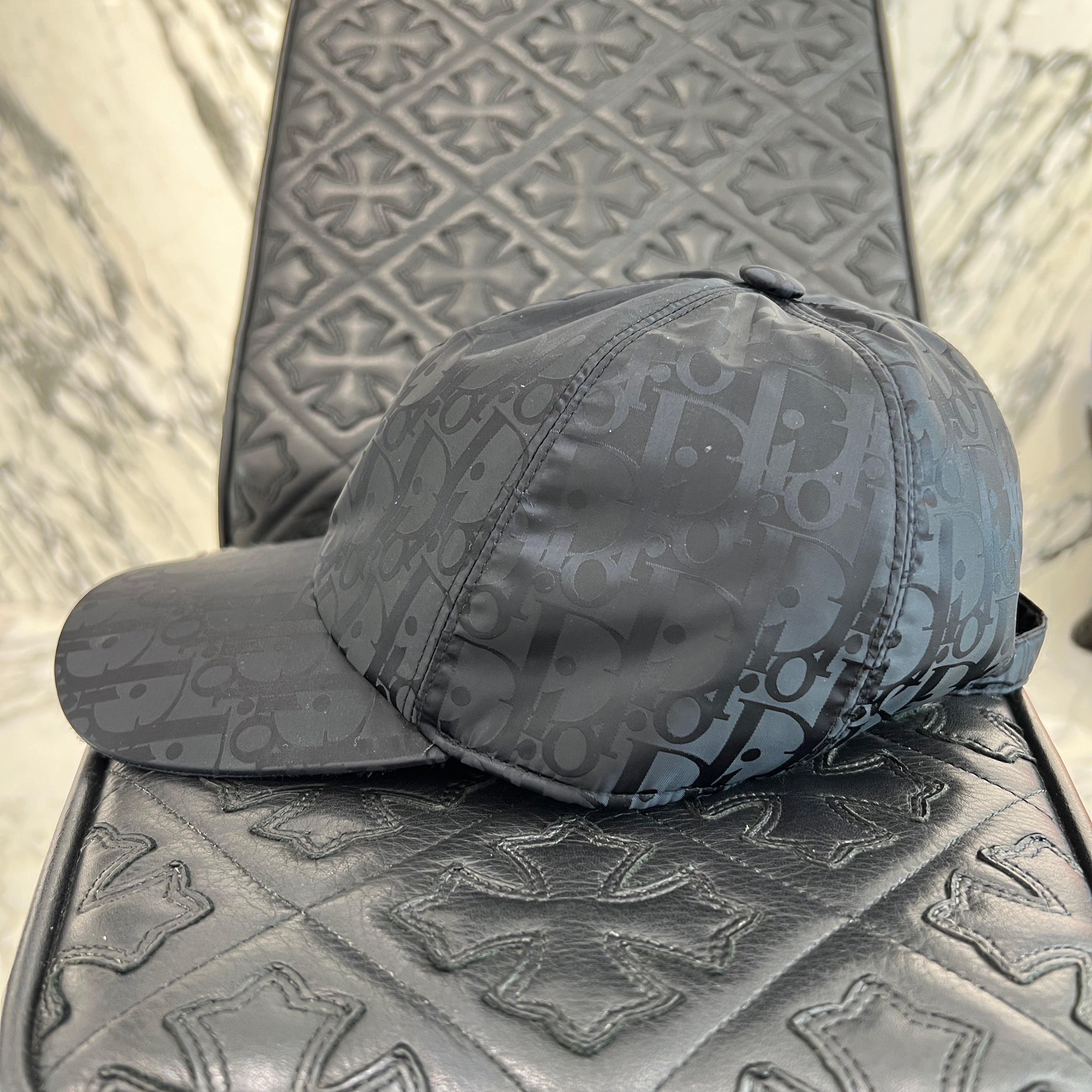 DIOR Oblique Nylon Baseball Cap 4SBM11HATB Size T4 ディオール オブリーク ナイロン ベースボールキャップ サイズT4