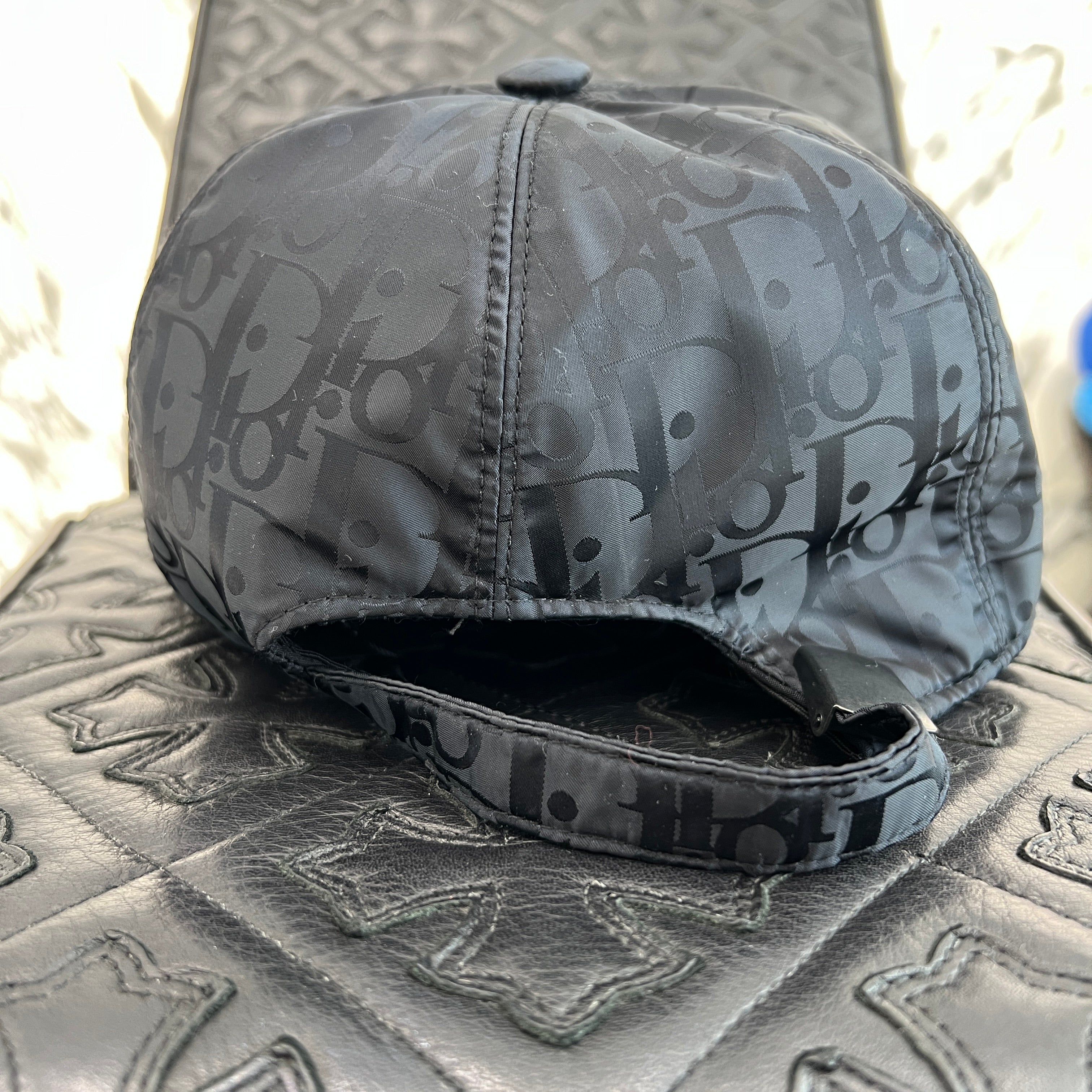 DIOR Oblique Nylon Baseball Cap 4SBM11HATB Size T4 ディオール オブリーク ナイロン ベースボールキャップ サイズT4