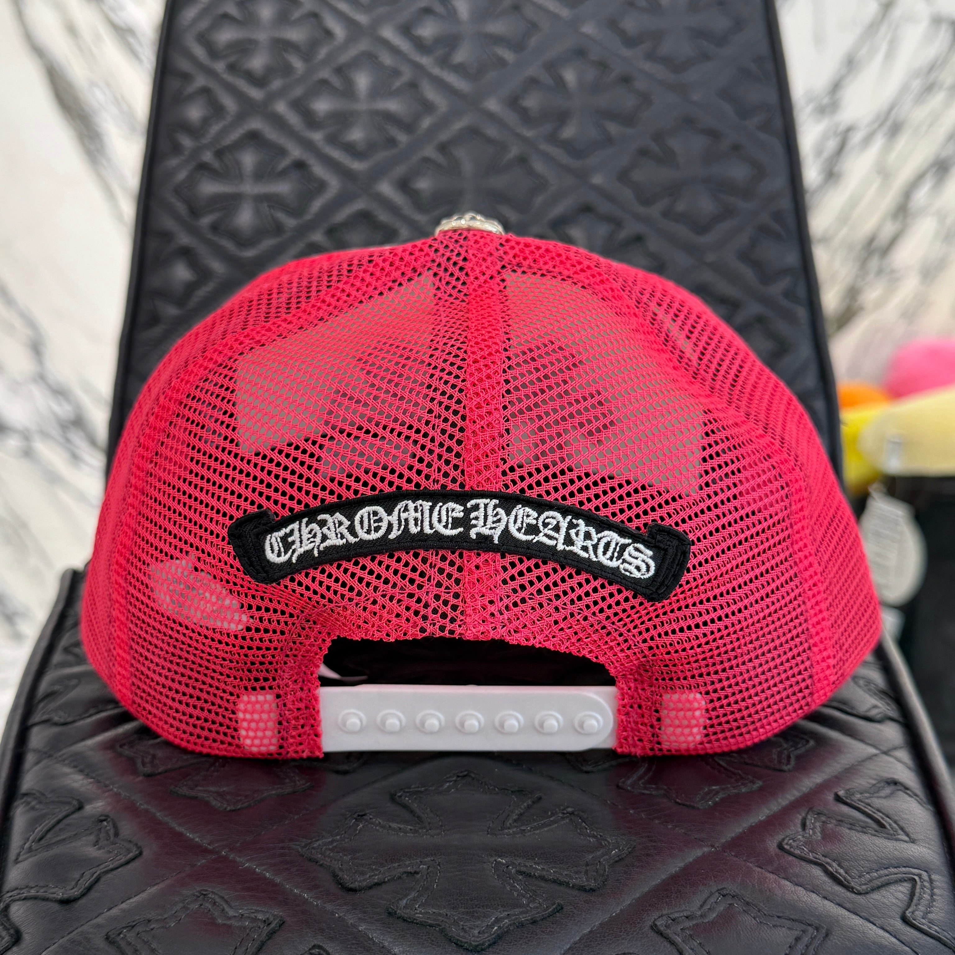 CHROME HEARTS Triple Cross Patch Trucker Cap ONE SIZE(53-60) クロムハーツ トリプルクロスパッチトラッカーキャップ サイズONE SIZE(53-60)