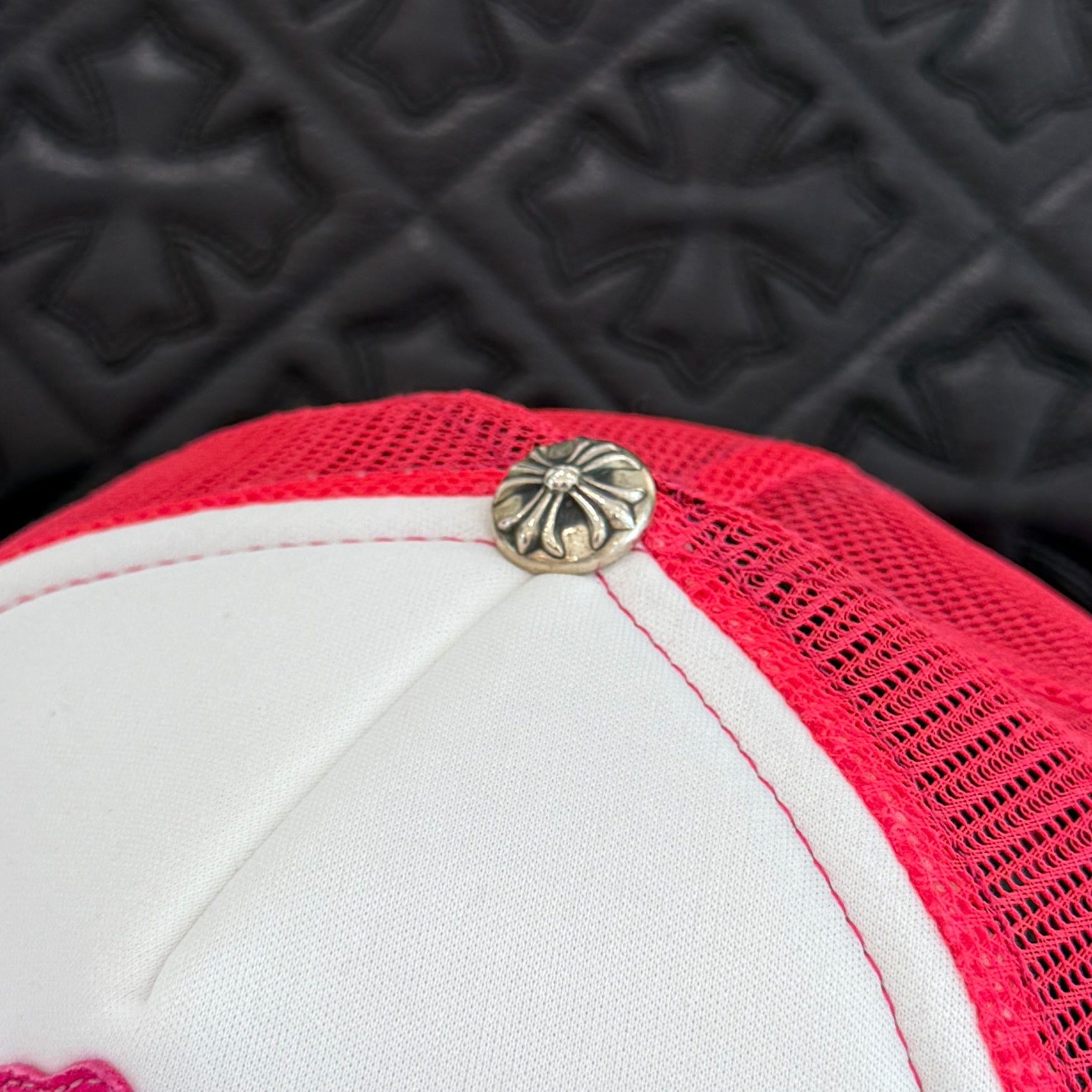 CHROME HEARTS Triple Cross Patch Trucker Cap ONE SIZE(53-60) クロムハーツ トリプルクロスパッチトラッカーキャップ サイズONE SIZE(53-60)