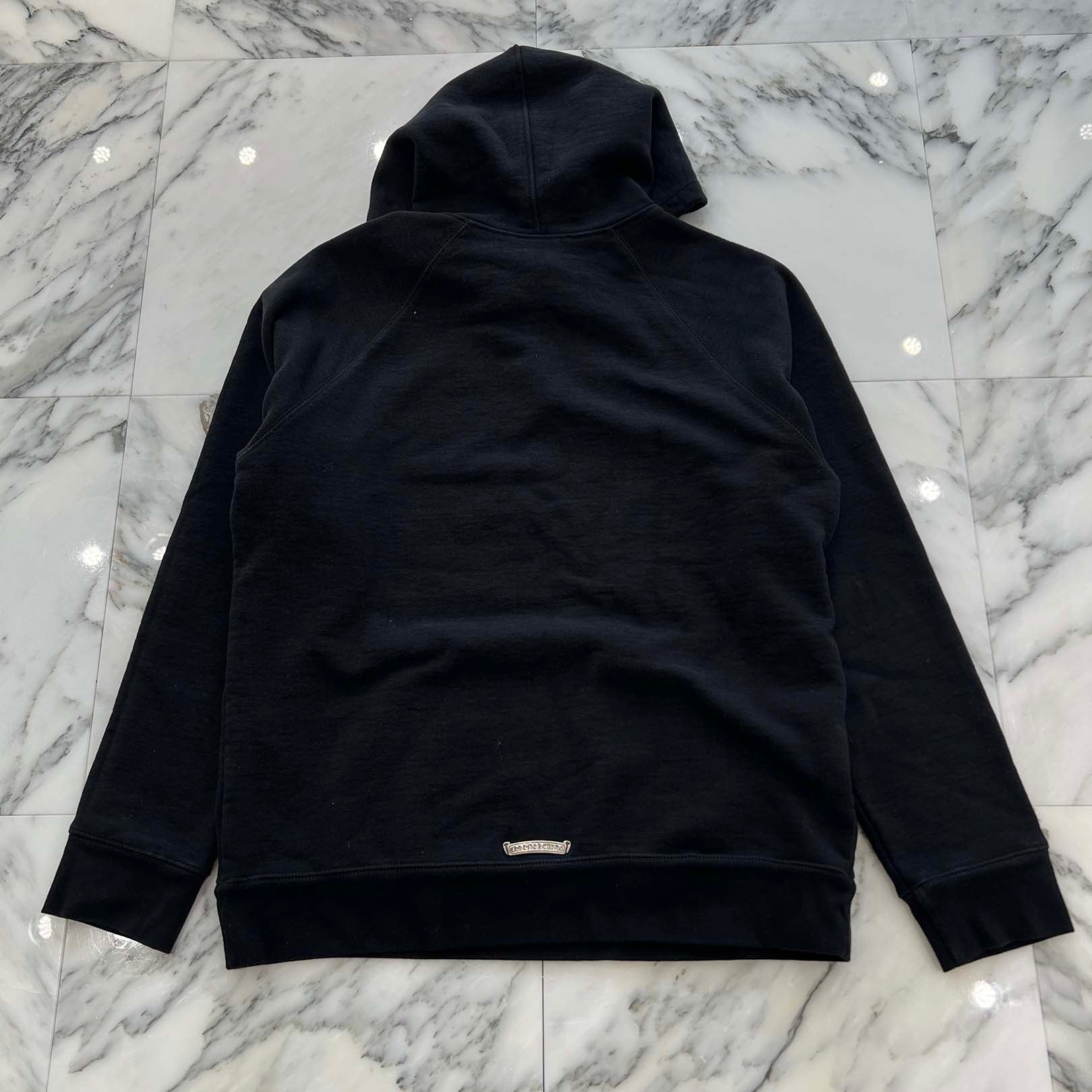 CHROME HEARTS King Taco Cemetery Cross Embroidery Pullover Hoodie Size L クロムハーツ キングタコ セメタリークロス 刺繍 プルオーバーフーディ サイズL