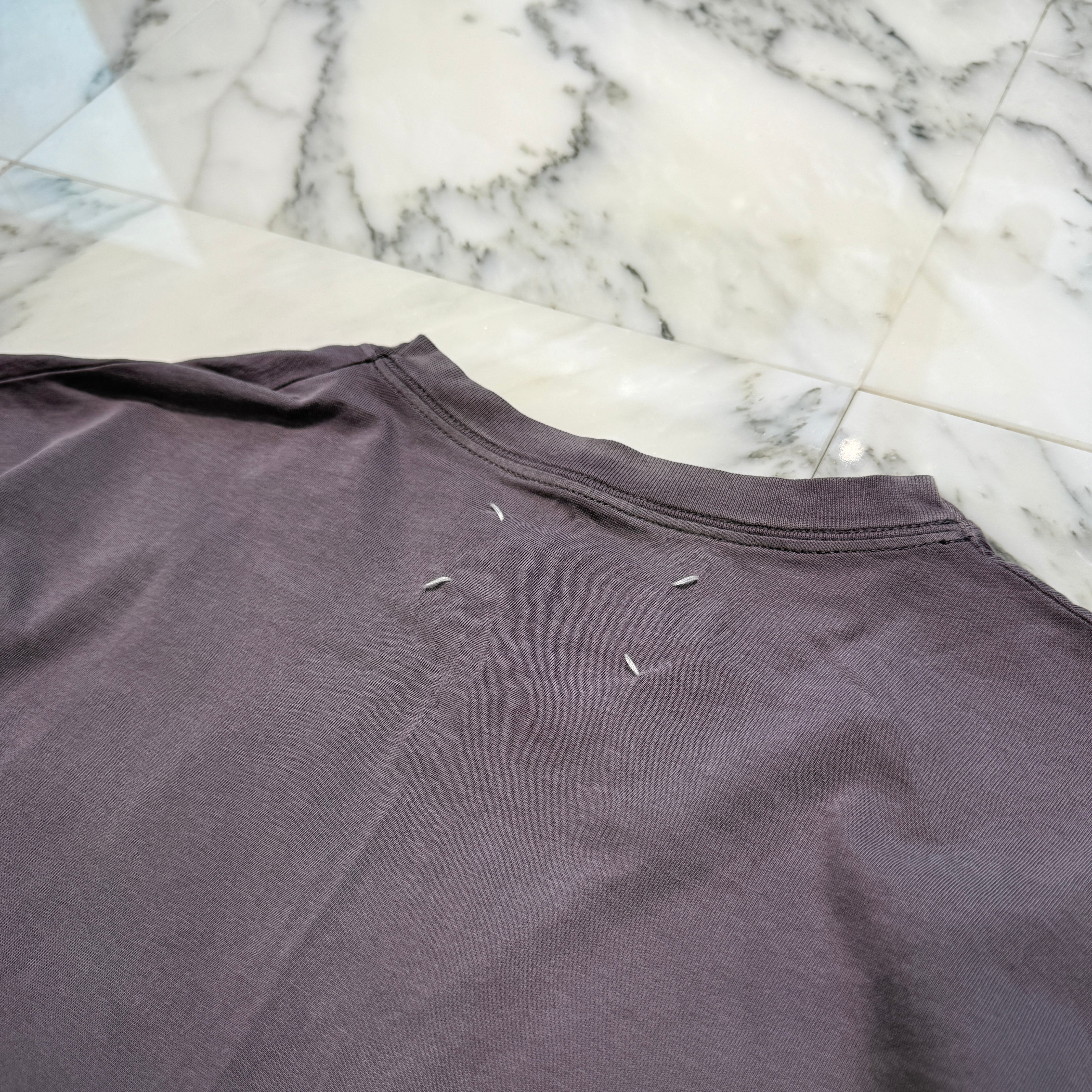 Maison Margiela 2024SS Reverse Logo Detail Crew Neck Tee S51GC0526 S20079 Size XL メゾンマルジェラ リバースロゴ ディテール クルーネック Tシャツ サイズXL