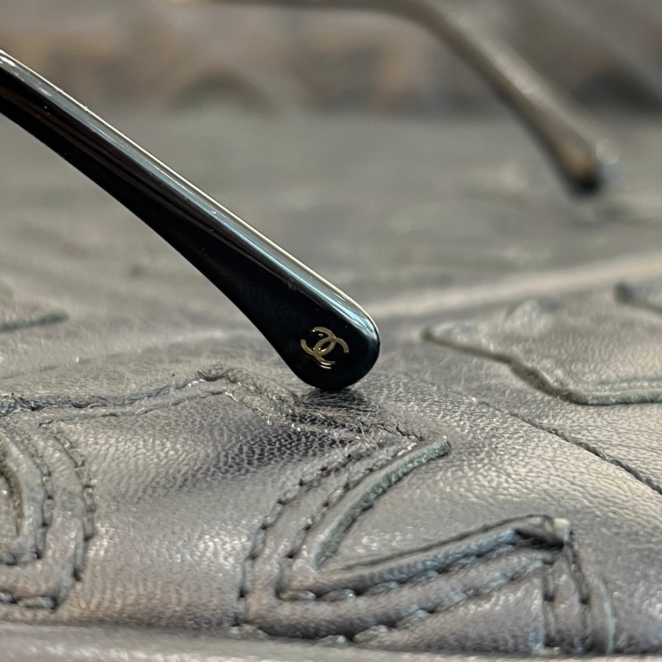 CHANEL 2019SS Chain Around Coco Chain Panto Shape Sunglasses 4242 C395-S5 Size 55□17 135 シャネル チェーンアラウンド ココチェーンパントシェイプ サングラス サイズ55□17 135