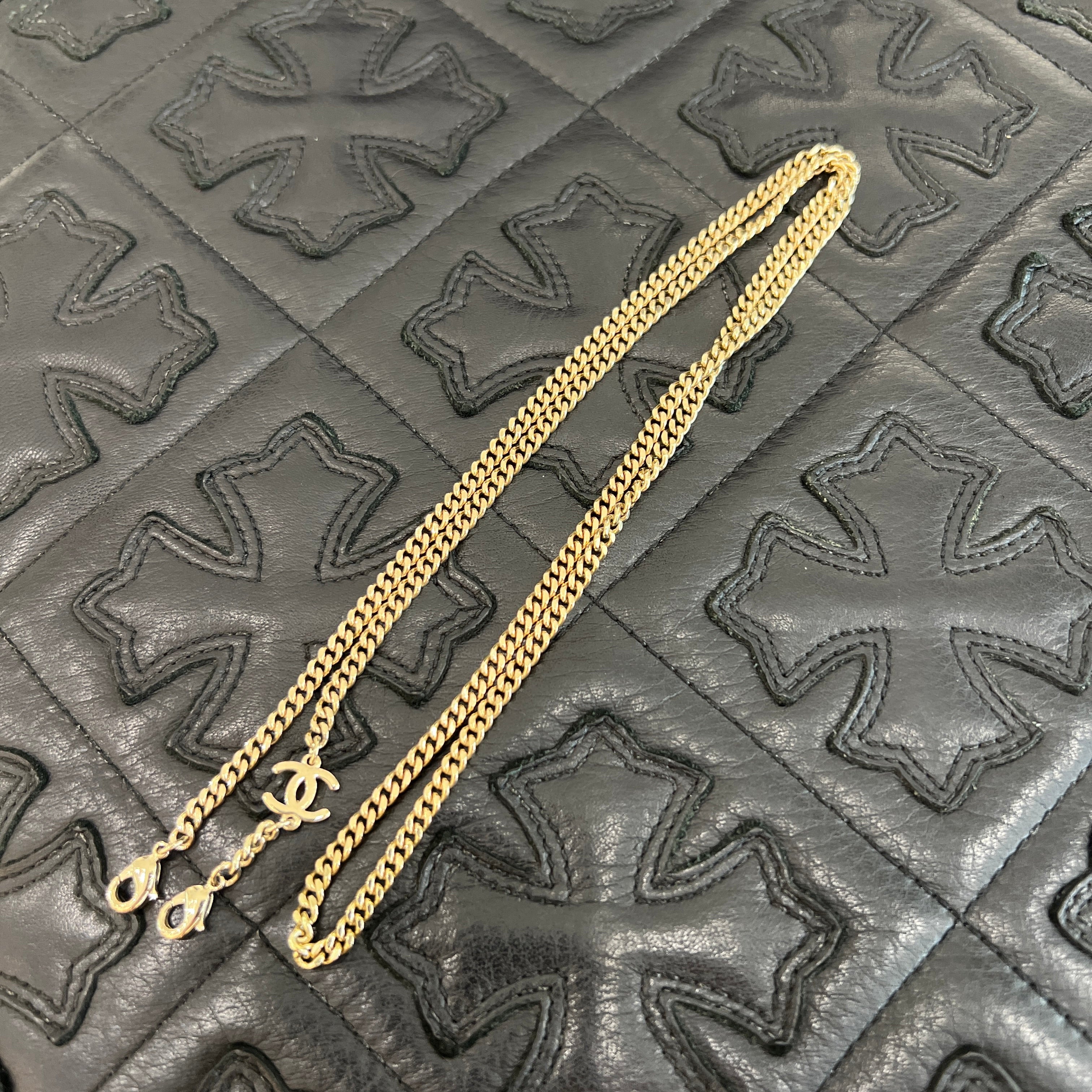 CHANEL 2019SS Chain Around Coco Chain Panto Shape Sunglasses 4242 C395-S5 Size 55□17 135 シャネル チェーンアラウンド ココチェーンパントシェイプ サングラス サイズ55□17 135