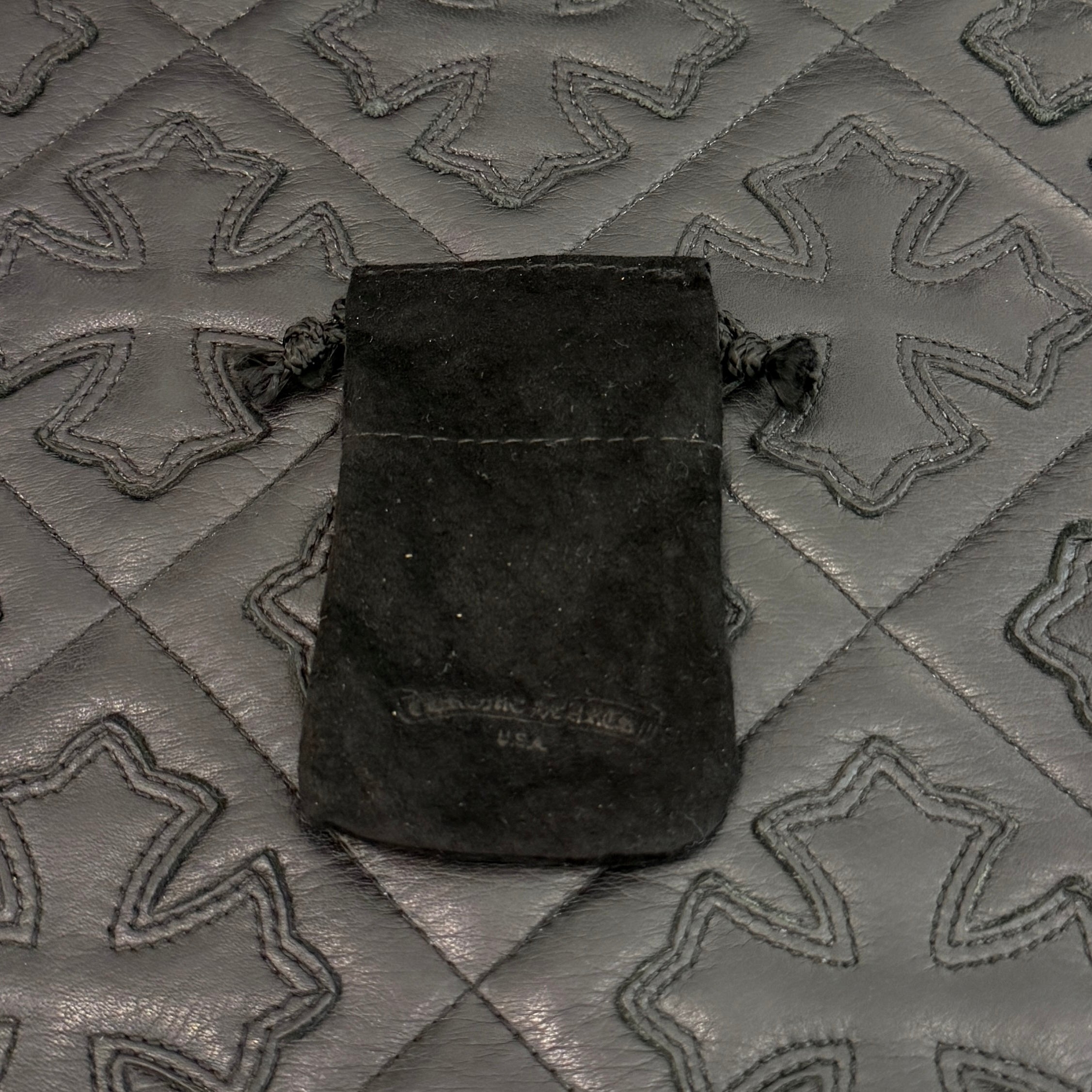 CHROME HEARTS 22K CH Plus Hoop Earring クロムハーツ 22K CHプラス クロス フープ イヤリング ピアス