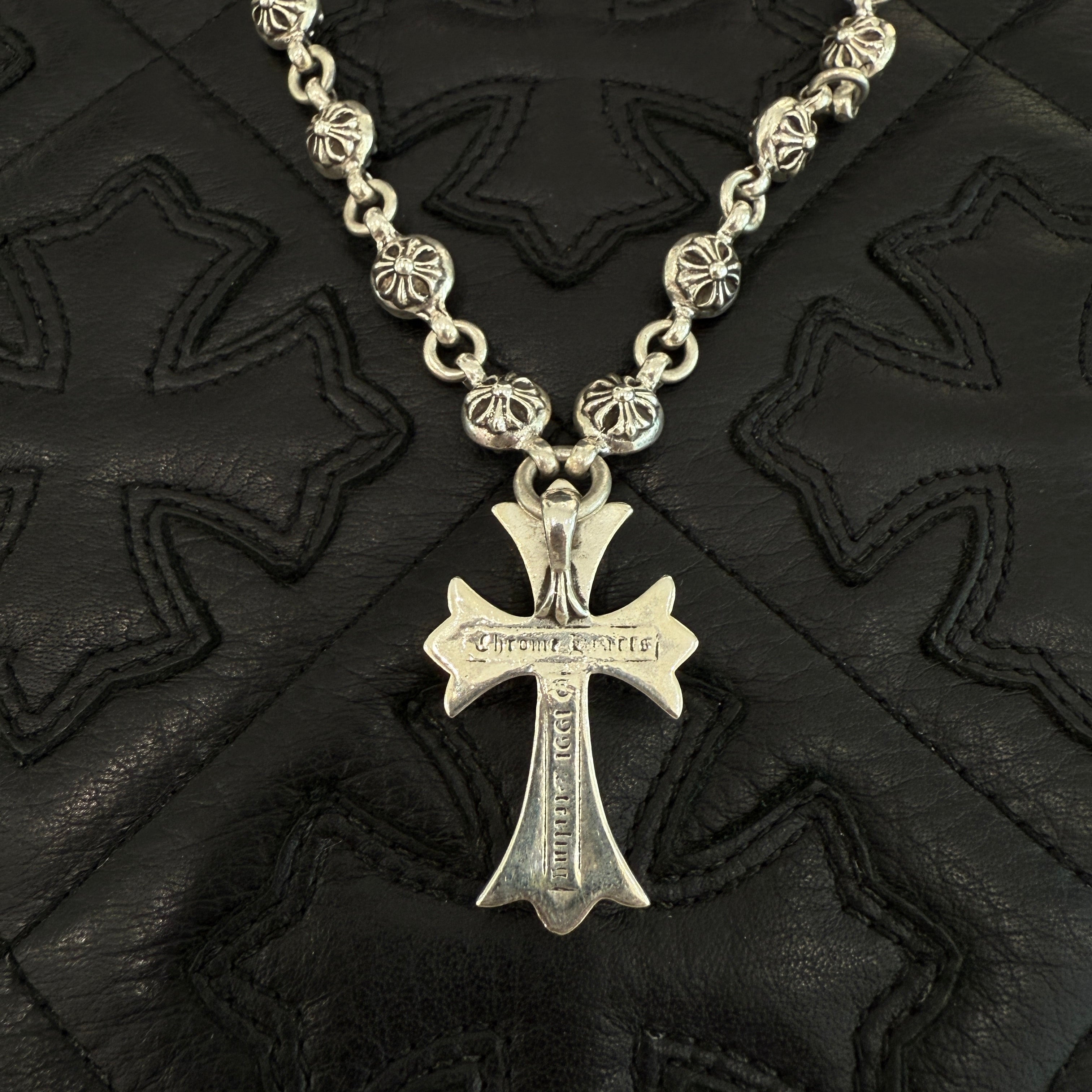 CHROME HEARTS クロムハーツ スモール CHクロス クロスボール クロムハーツ ◇ スモールCHクロス with クロスボール