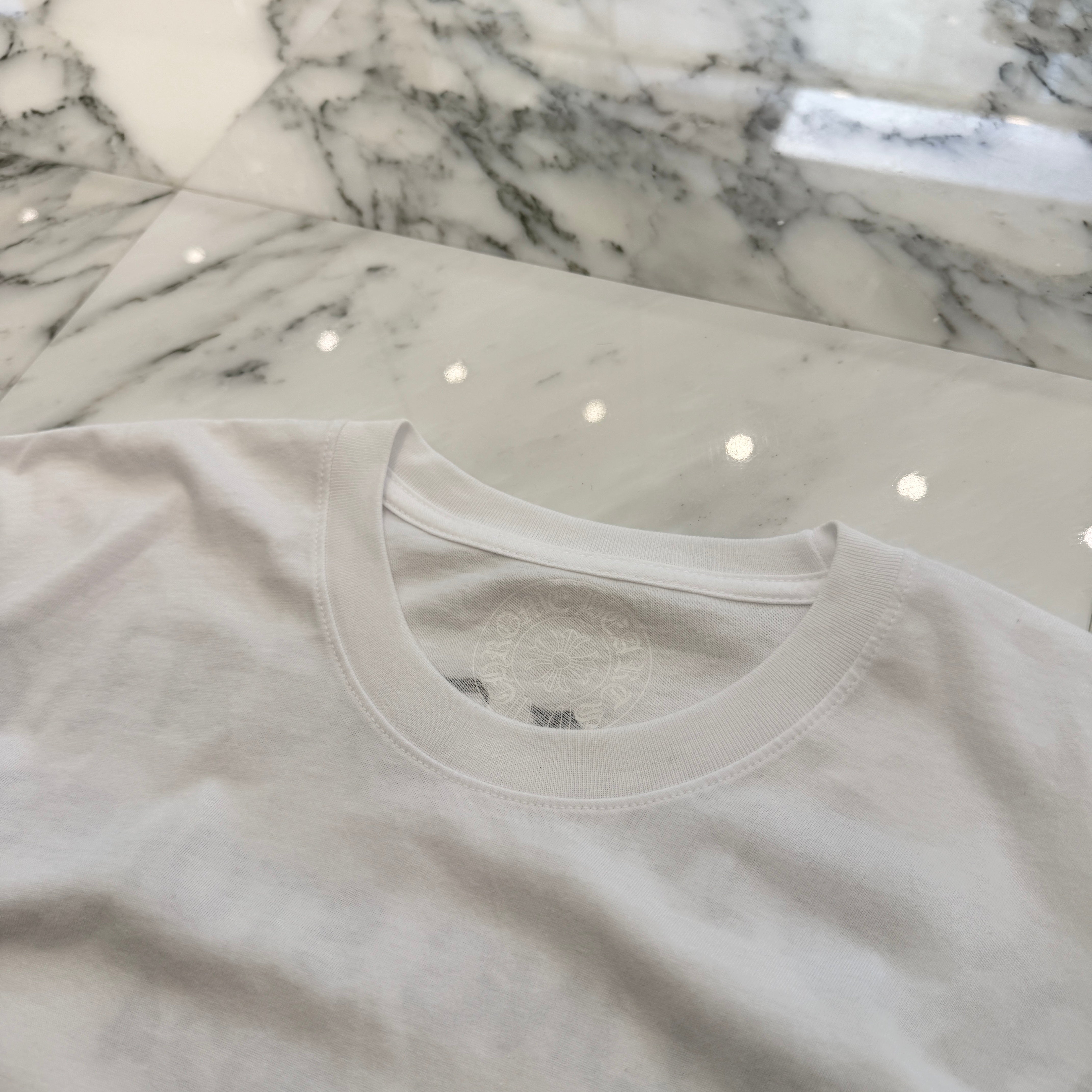 CHROME HEARTS × The Rolling Stones Las Vegas Limited  Lip And Tongue Arch Logo Tee Size L クロムハーツ × ローリングストーンズ ラスベガス限定 リップアンドタン アーチロゴ Tシャツ サイズL