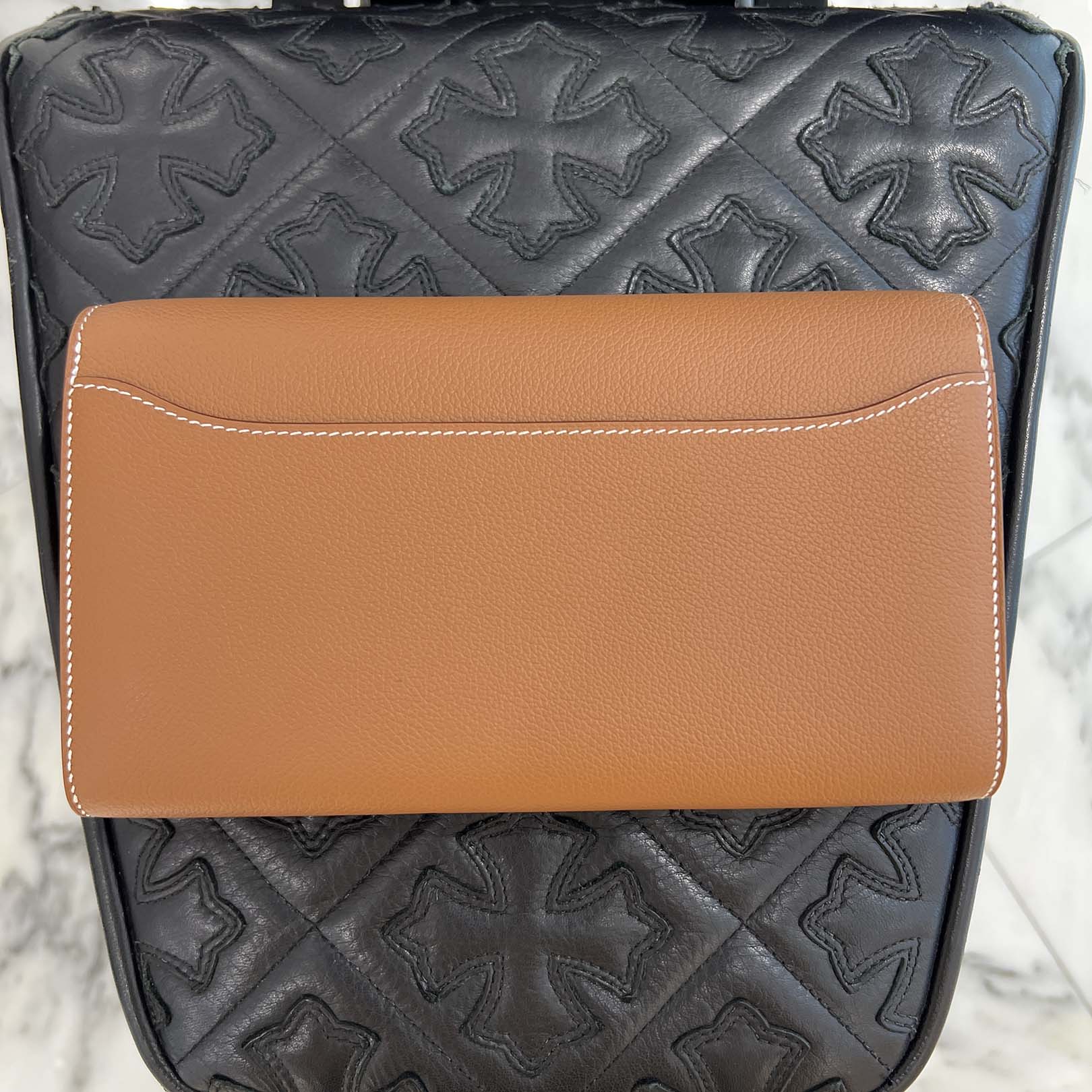 HERMES Constance To Go "GOLD" Leather Long Wallet K刻印 エルメス コンスタンス トゥ ゴー "ゴールド" レザーロングウォレット K刻印