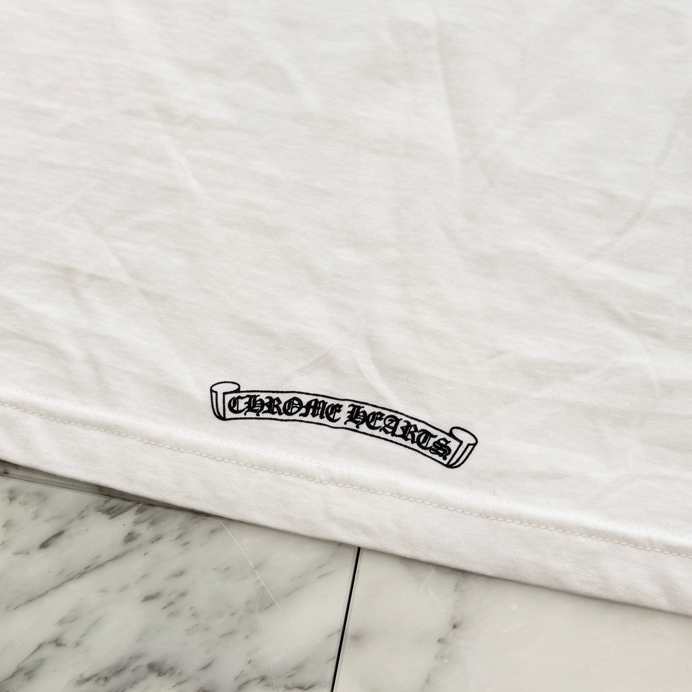 CHROME HEARTS × MATTY BOY ASPEN Limited Floral Cross Long