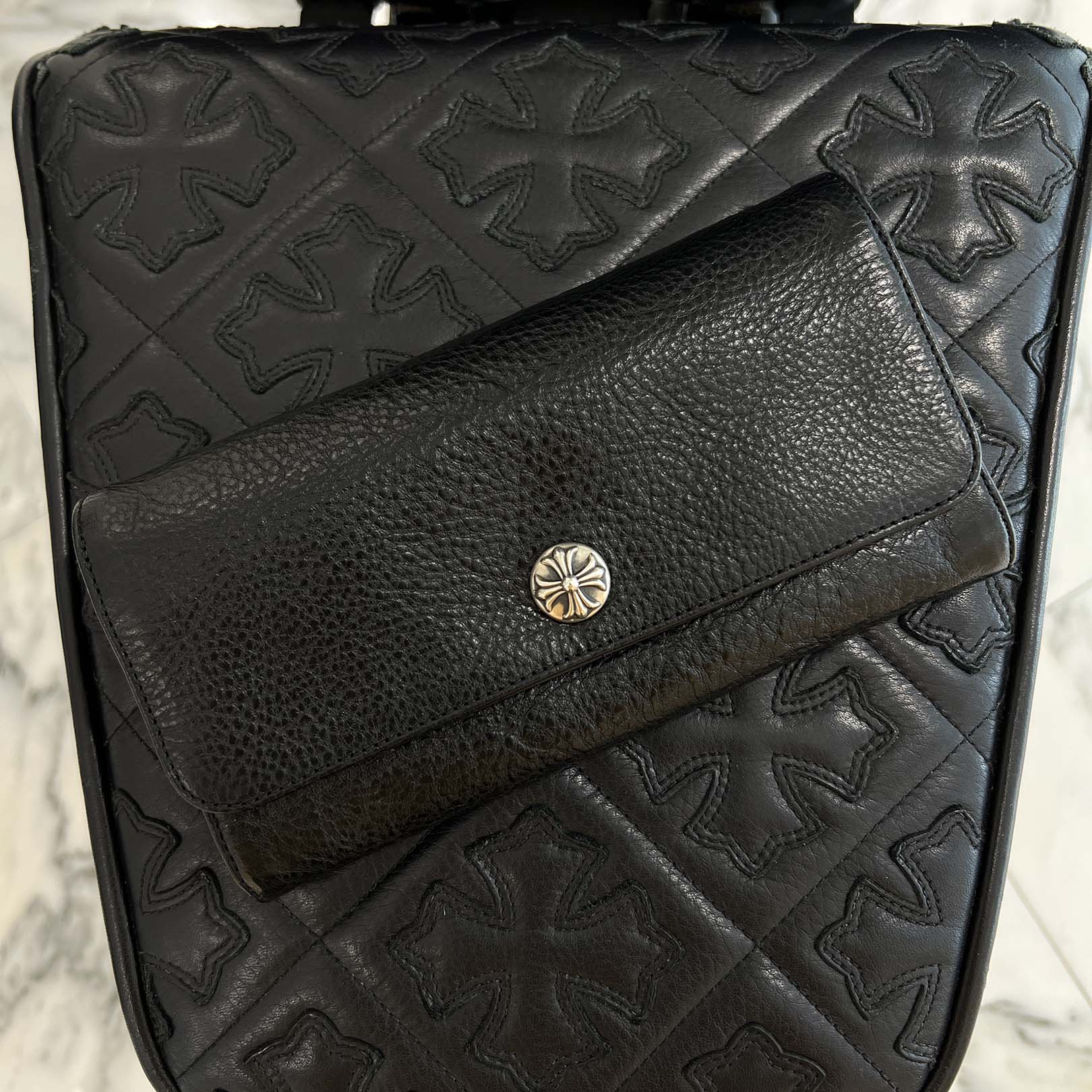 CHROME HEARTS Judy Cross Ball Wallet クロムハーツ ジュディ クロスボール ウォレット