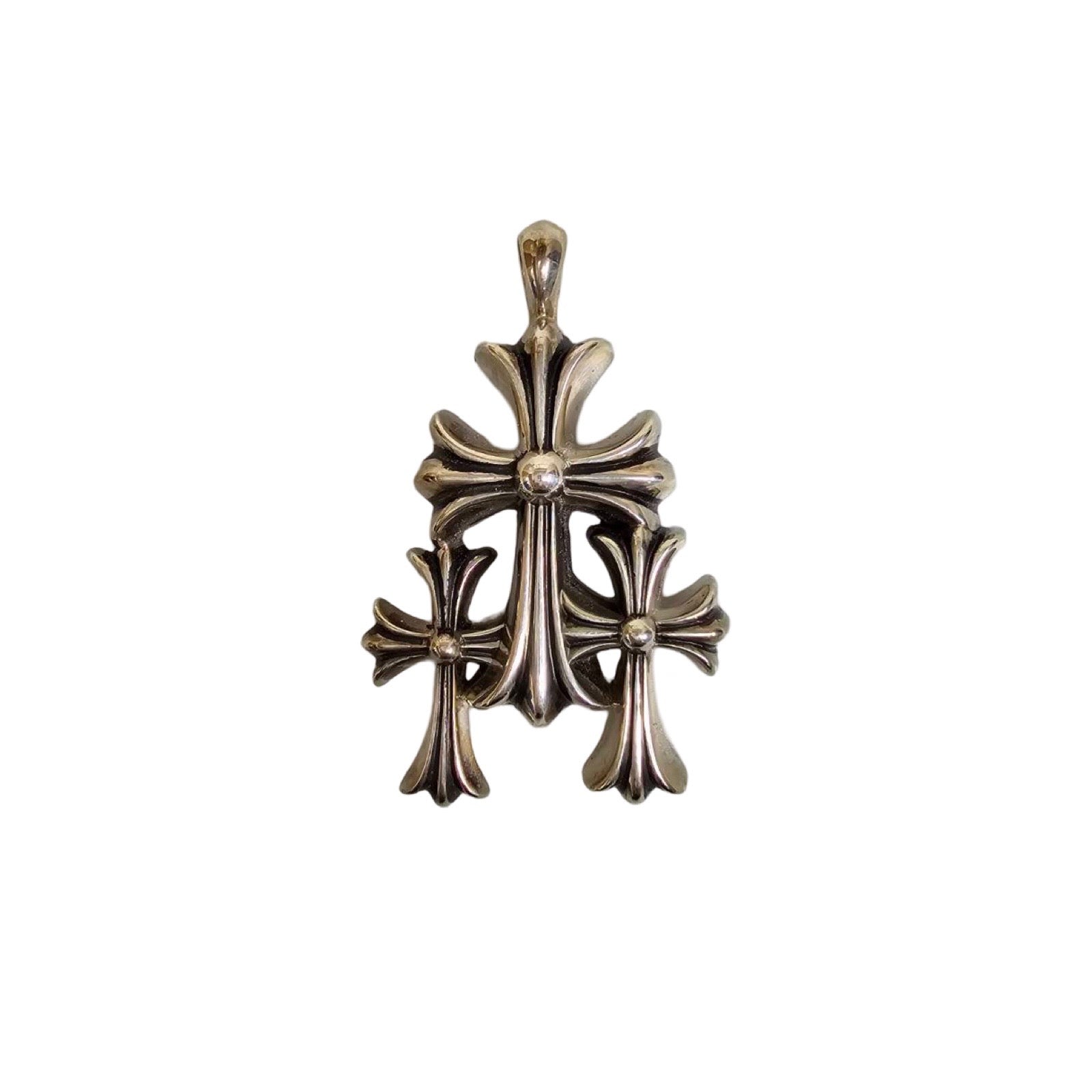 CHROME HEARTS TRIPLE CROSS NECKLESS Charm