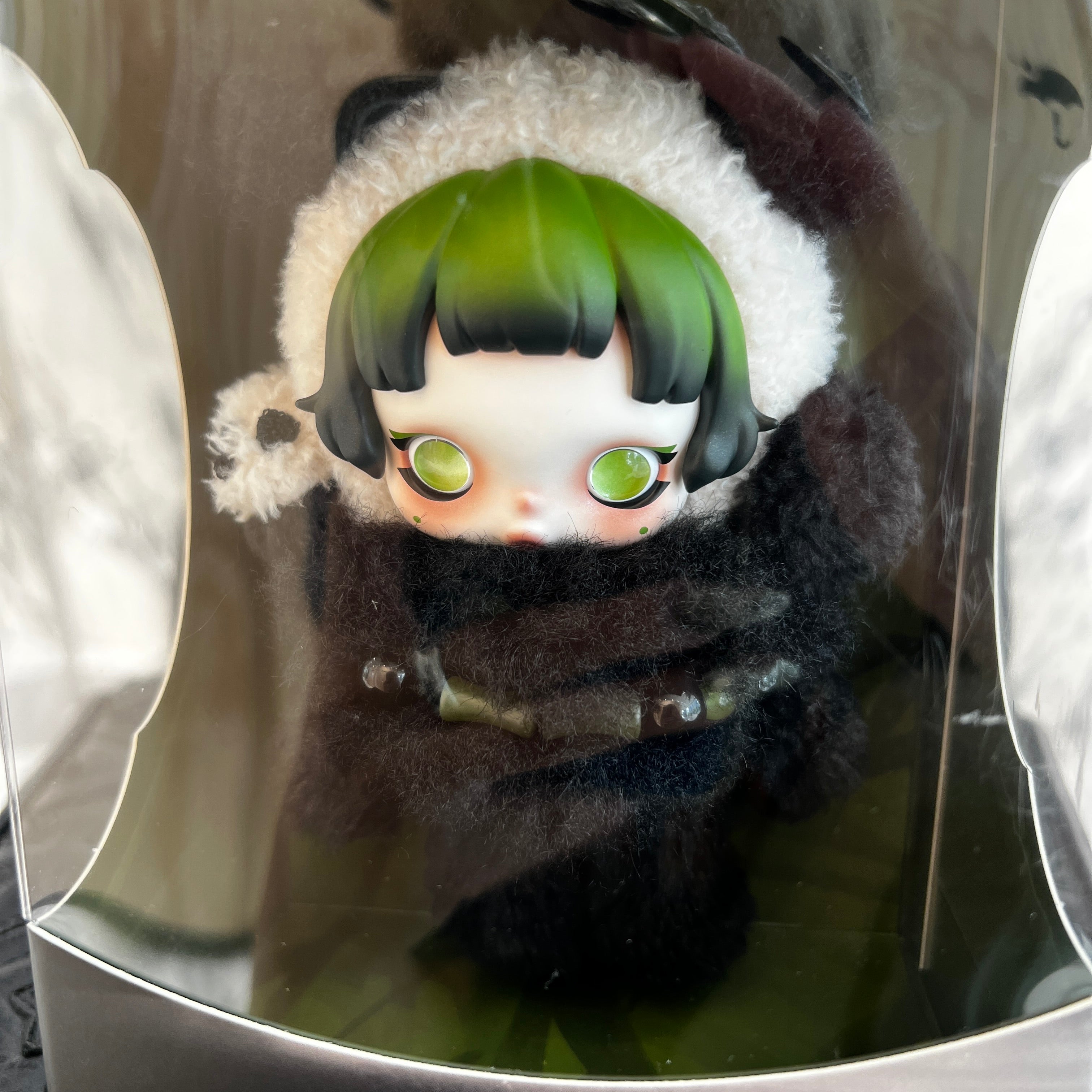 POP MART SKULL PAND "Lazy Panda" Plush Doll Pendant ポップマート スカルパンダ "レイジーパンダ" ぬいぐるみ ペンダント