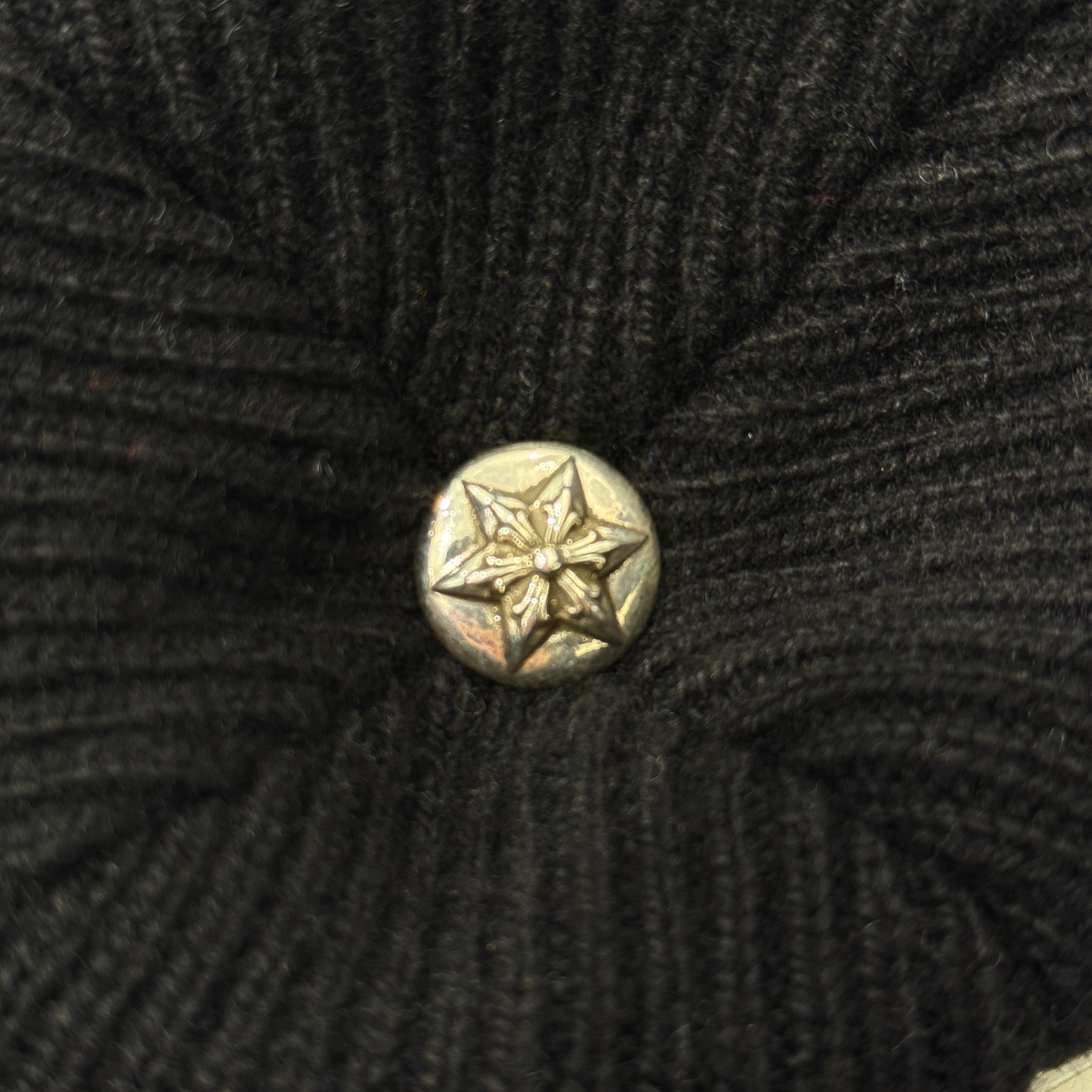 CHROME HEARTS BIG DADDY Cashmere Knit Beanie Size ONE SIZE（53-60