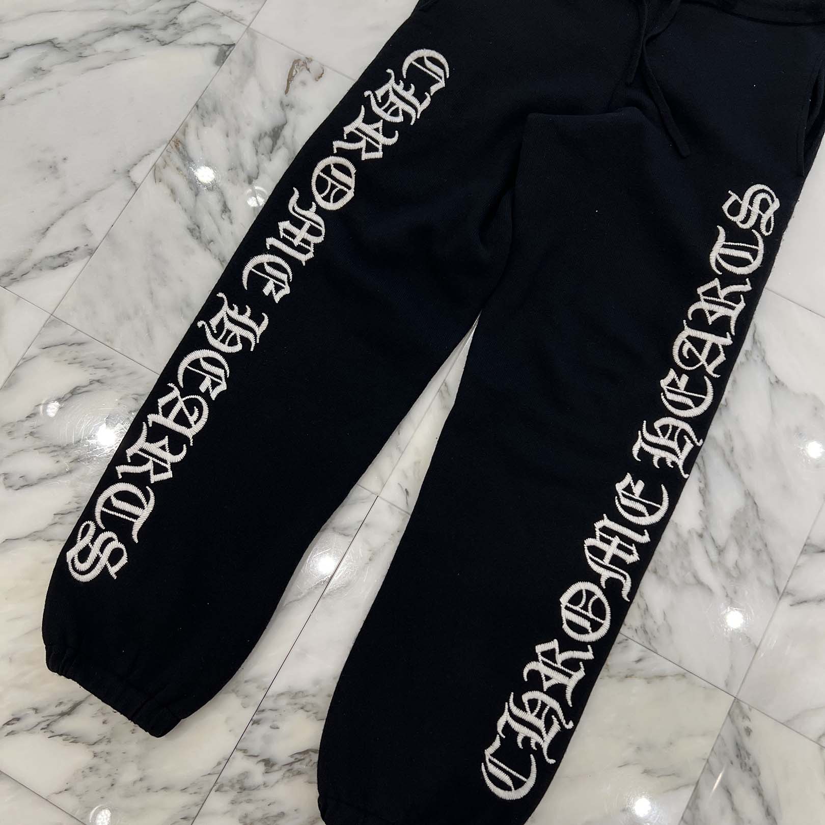 CHROME HEARTS Y NOT Cashmere Knit Zip Up Hoodie / Long Pants Set Up Size L＆M クロムハーツ ワイノット カシミヤニット ジップアップフーディー/ロングパンツ セットアップ サイズL＆M