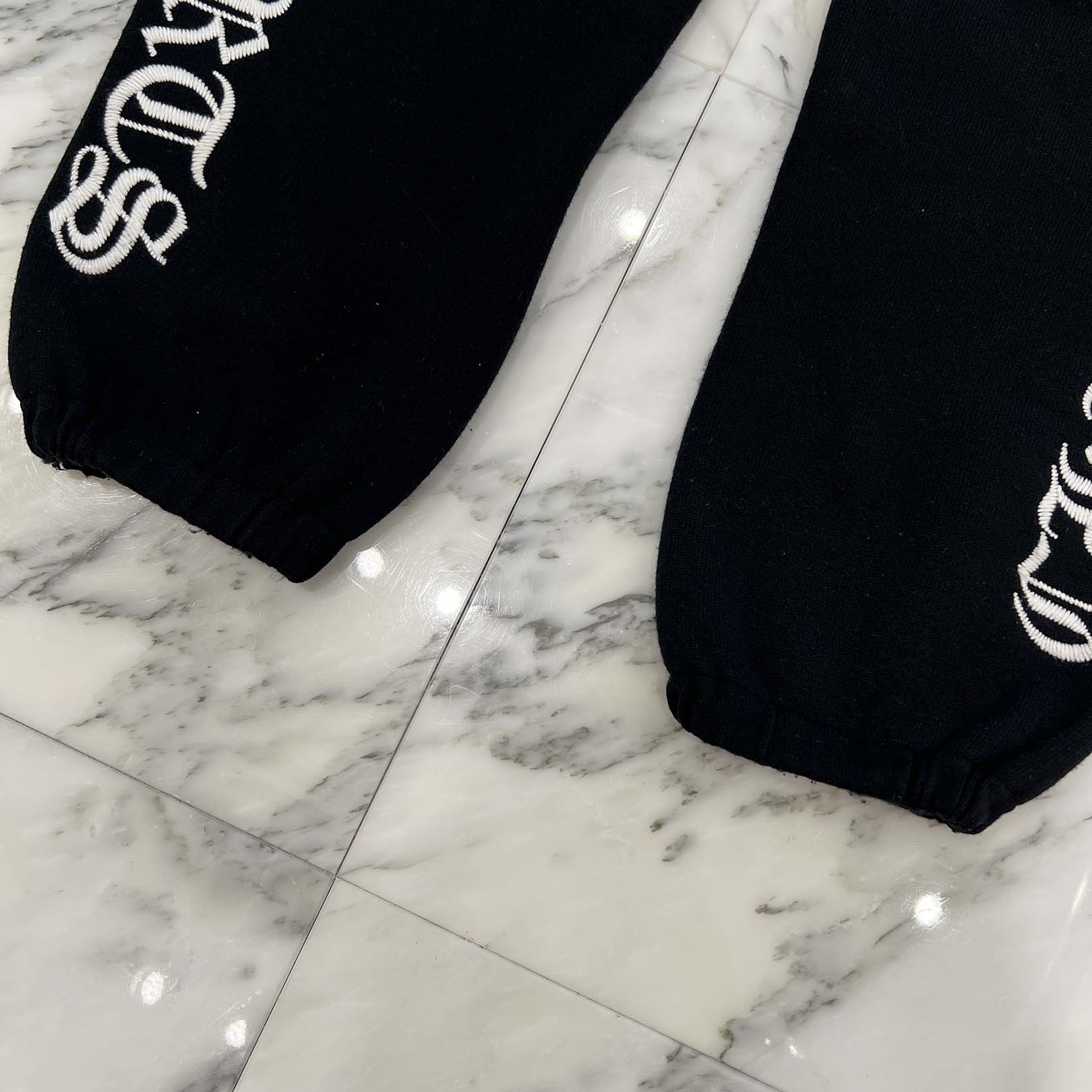 CHROME HEARTS Y NOT Cashmere Knit Zip Up Hoodie / Long Pants Set Up Size L＆M クロムハーツ ワイノット カシミヤニット ジップアップフーディー/ロングパンツ セットアップ サイズL＆M