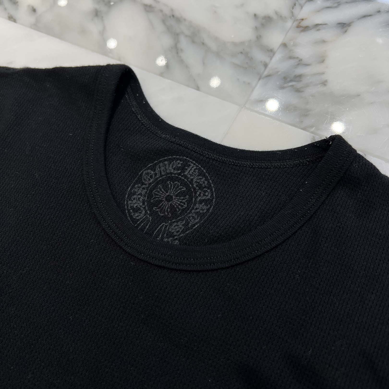 CHROME HEARTS 2025SS Scroll Label Arm Logo Print Thermal Long Sleeve Tee Size XL クロムハーツ スクロールラベル アームロゴプリント  サーマル ロングスリーブ Tシャツ サイズXL