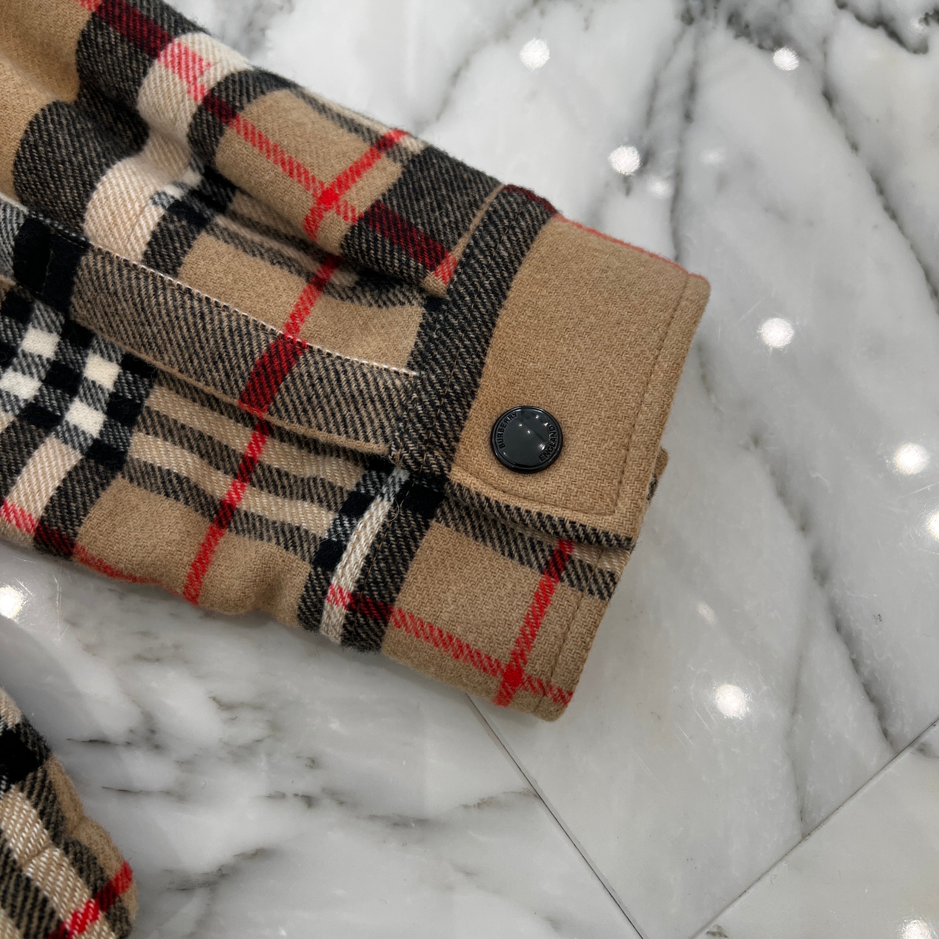 BURBERRY London England Vintage Check Wool Jacket 8044216 Size XL バーバリー ロンドンイングランド ヴィンテージチェックウールジャケット サイズXL