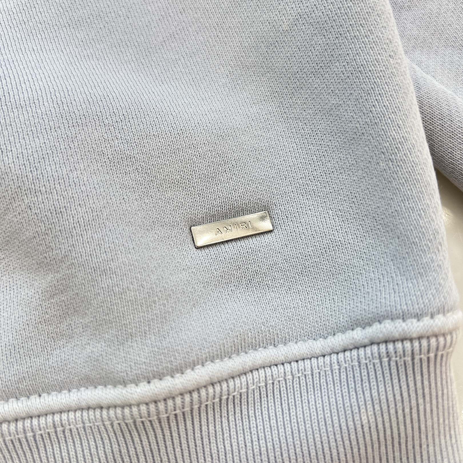 AMIRI 2024SS Shotgun Destroyer Zip Up Hoodie SRAMJYHD1021SMRCTT2 Size L アミリ ショットガン デストロイヤー ジップアップフーディ サイズL