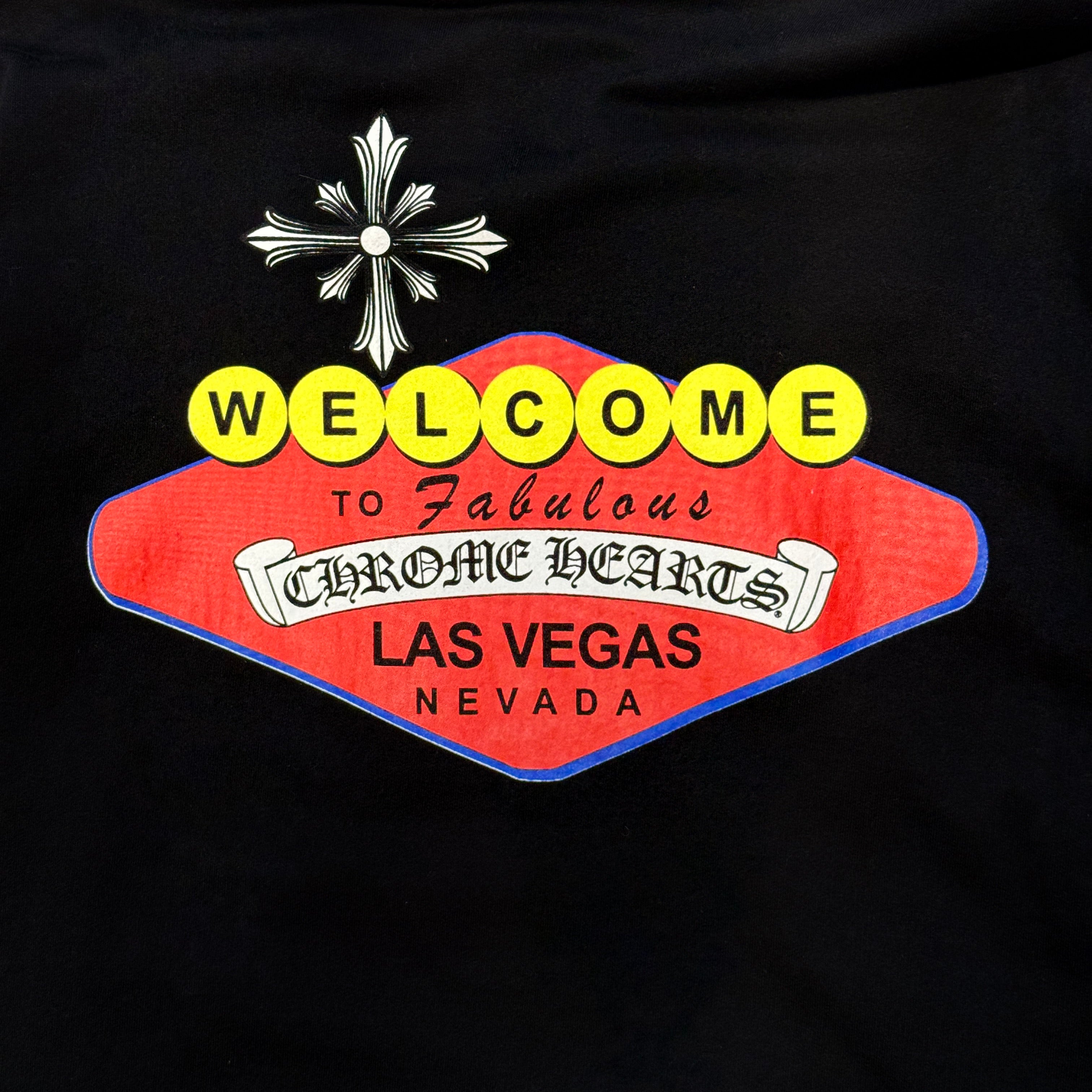 CHROME HEARTS Las Vegas Limited Pullover Hoodie Size XXL
